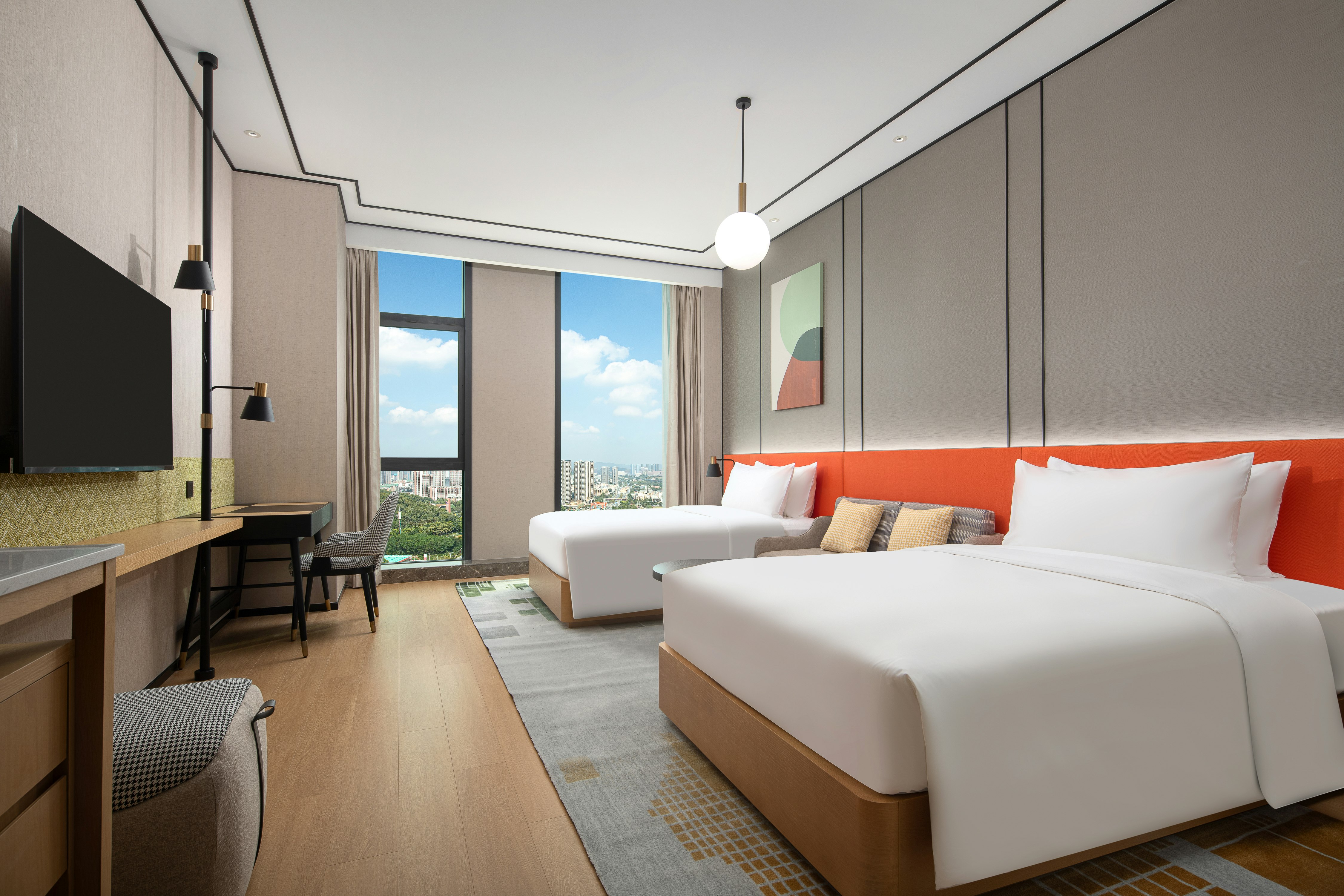 GUEST ROOM, TWIN BEDS