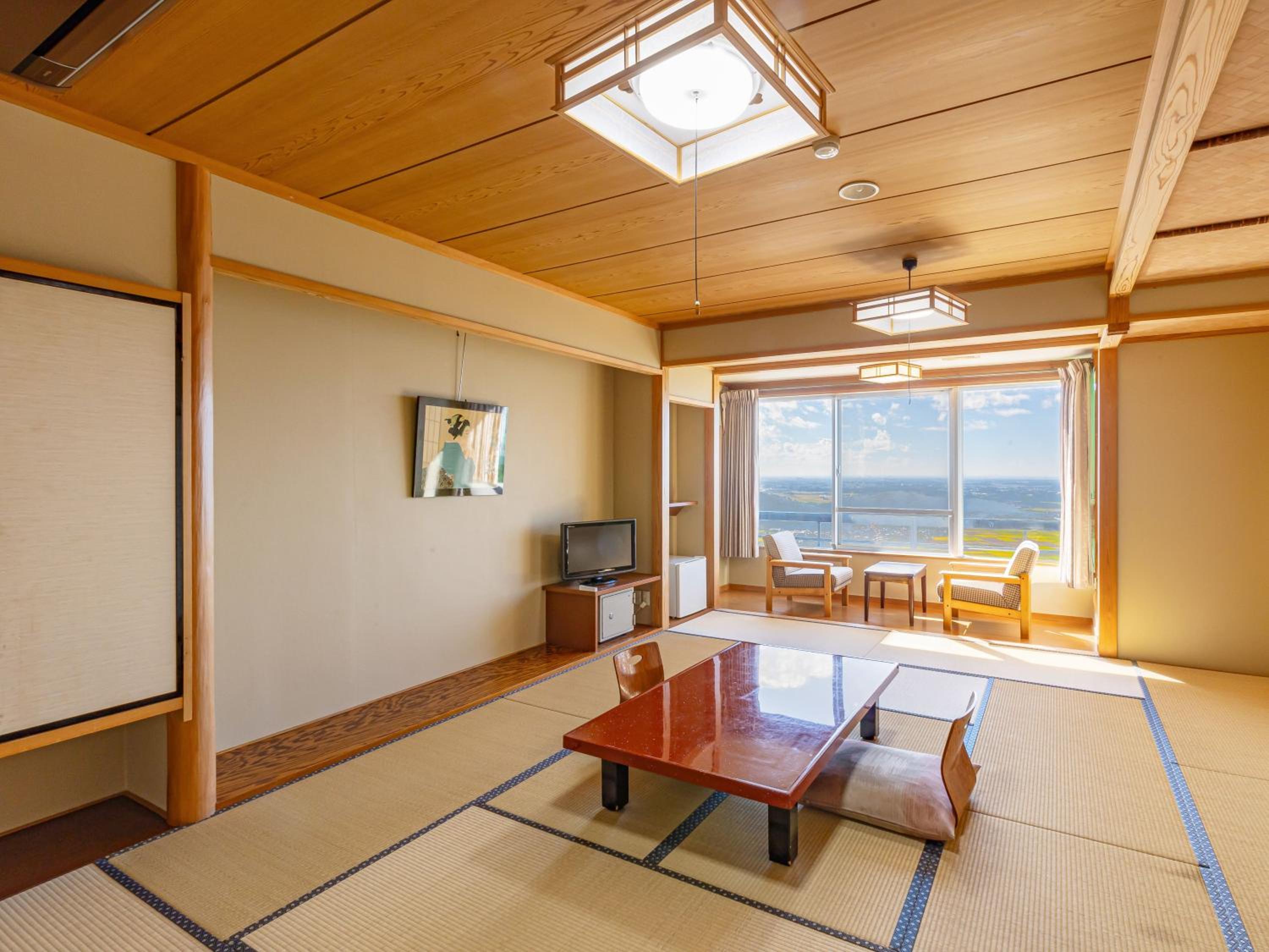 Japanese, Panoramic View, Outdoor Bath, Tatami