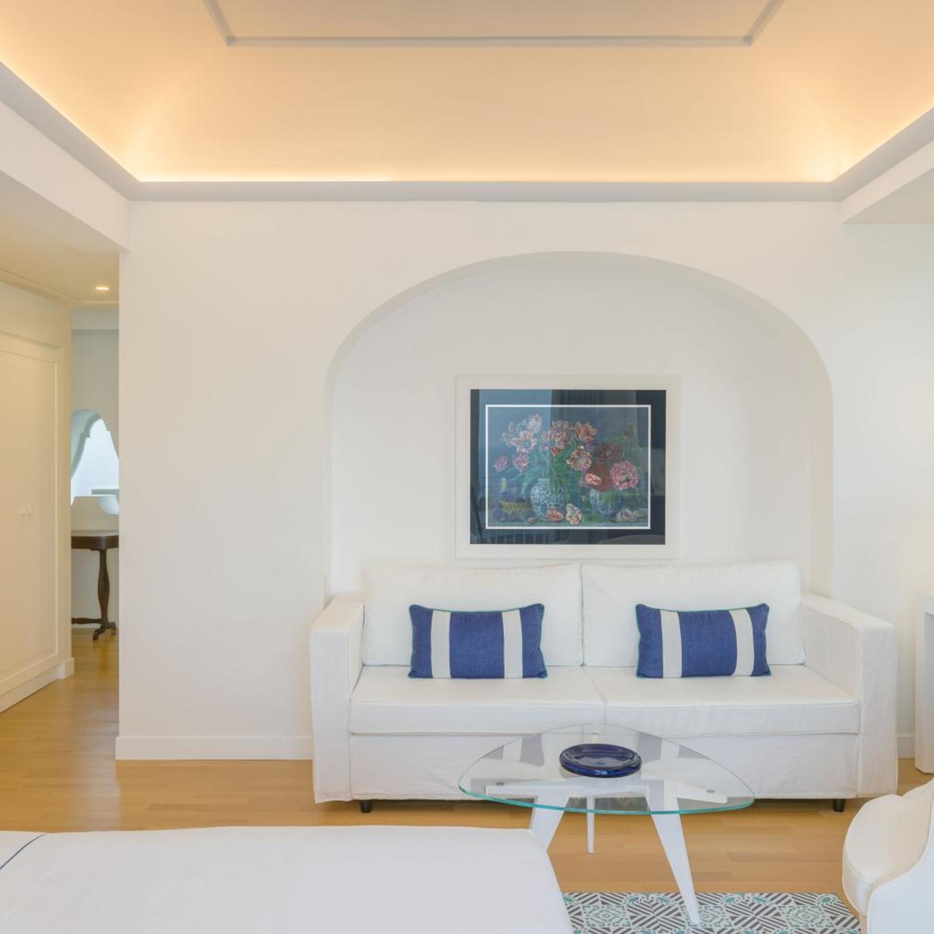 Capri, Junior Suite, King Bed, Sea View, Balcony