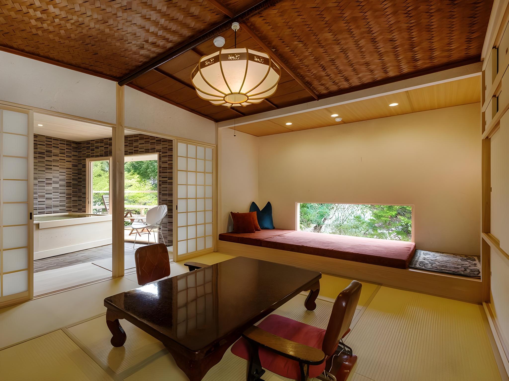 Japanese, Junior Suite, Semi Outdoor Bath, Balcony