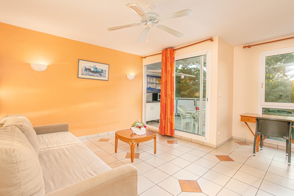 شقة بسريرين منفصلين بغرفة نوم واحدة مع سرير سحّاب إضافي بمطبخ صغير، Karibea Resort Sainte Luce Residence Caribia 3/4
