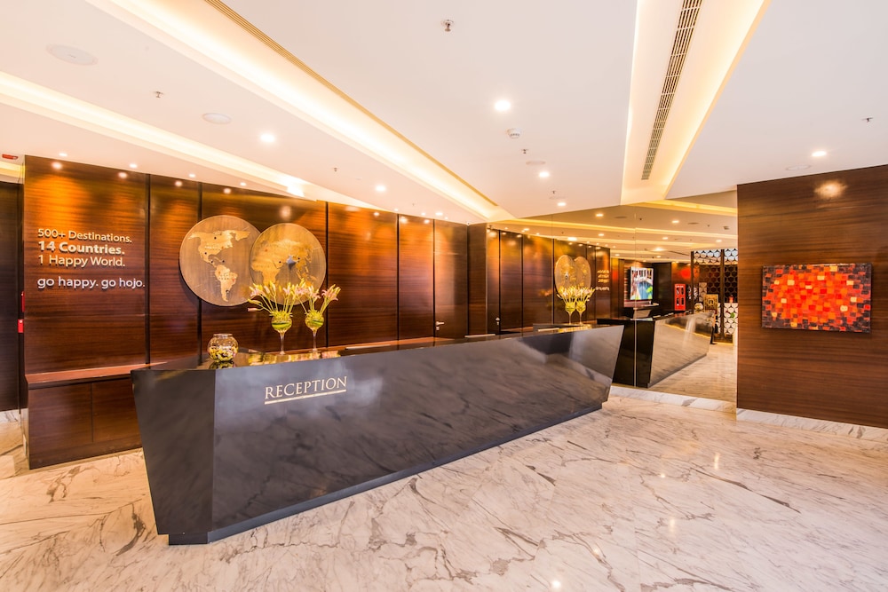 Lobby at Howard Johnson Bengaluru Hebbal, BANGALORE