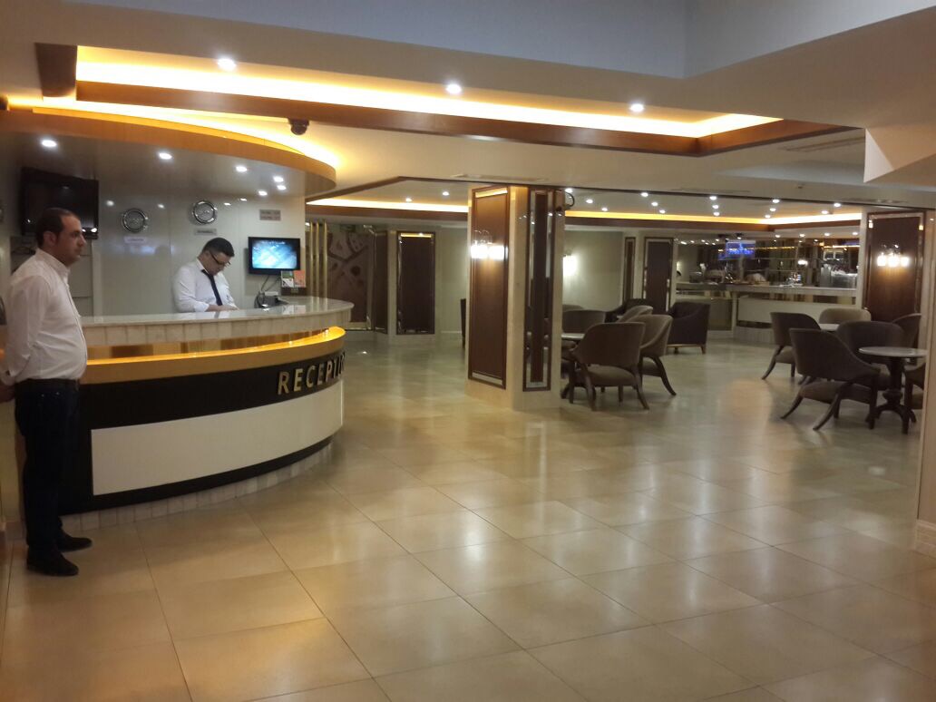 Lobby at Martinenz Hotel, ISTANBUL