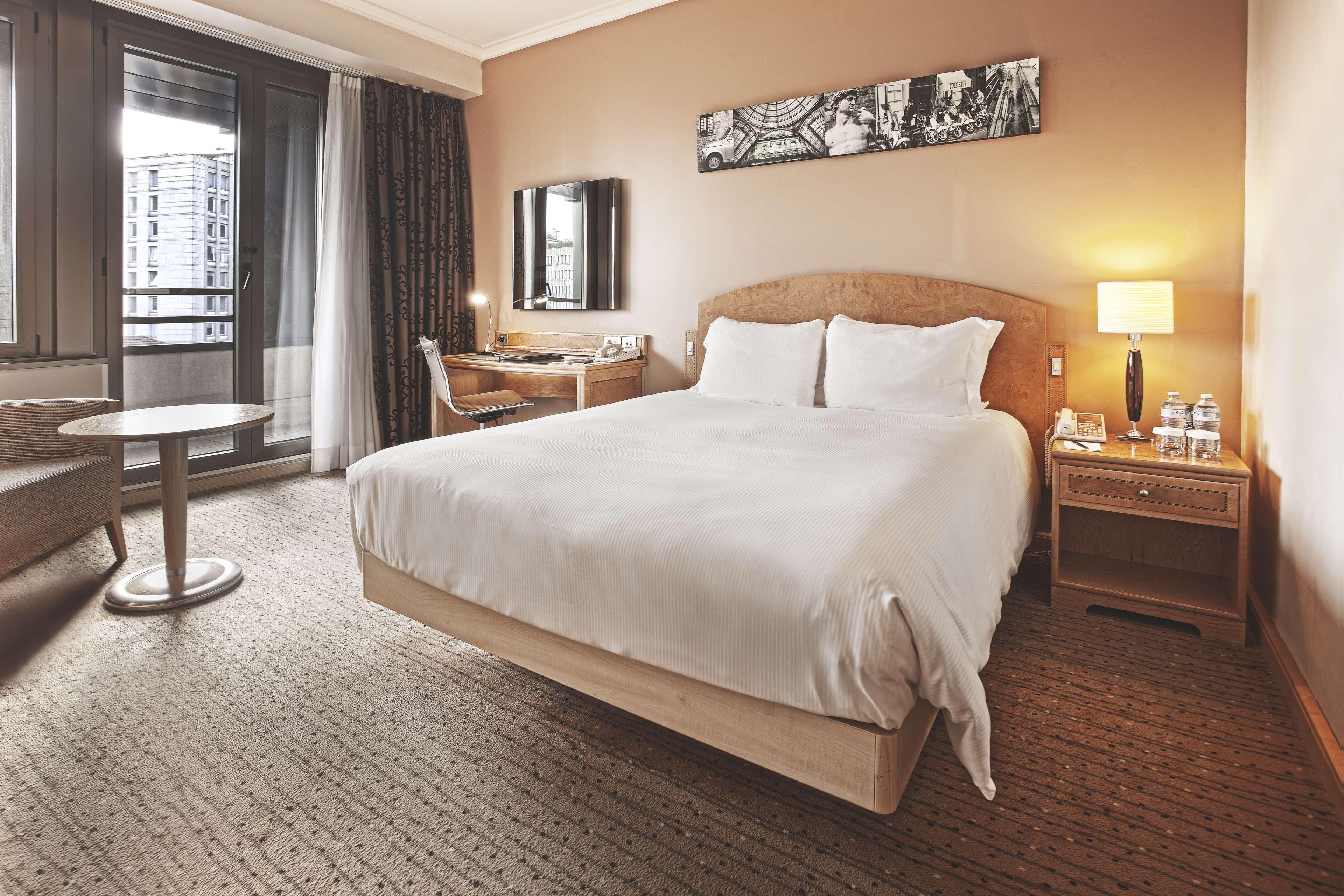 غرفة تنفيذية مفردة بسرير كوين، Hilton Milan Hotel 4/10