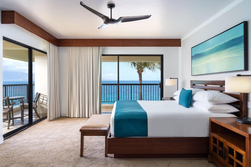 1 Bedroom, Lanai, Moana, Suite, King Bed, Ocean Front, Large