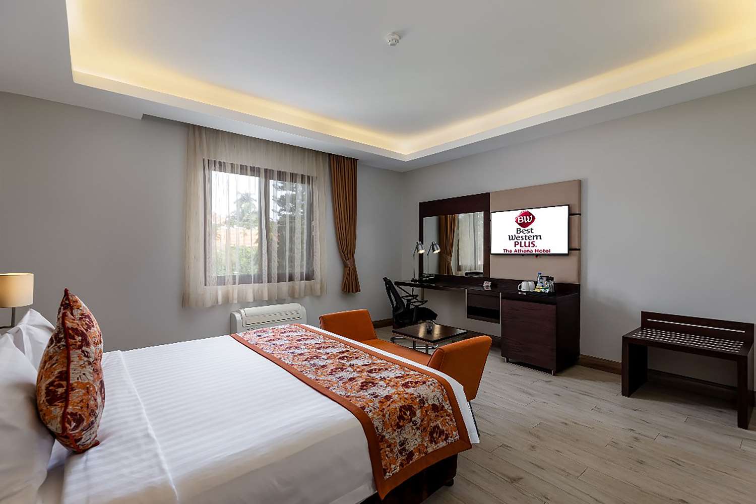 Room at The Athena Hotel, KAMPALA