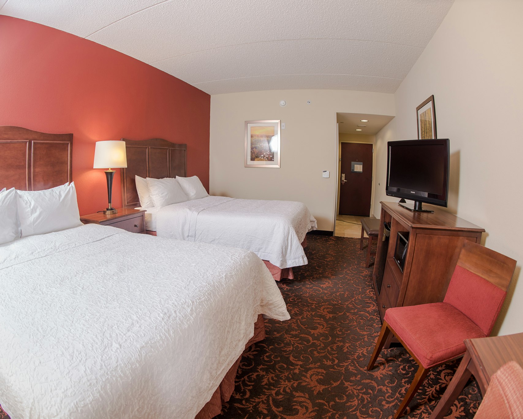 غرفة بسريرين كوين، Hampton Inn And Suites Woodstock 4/10