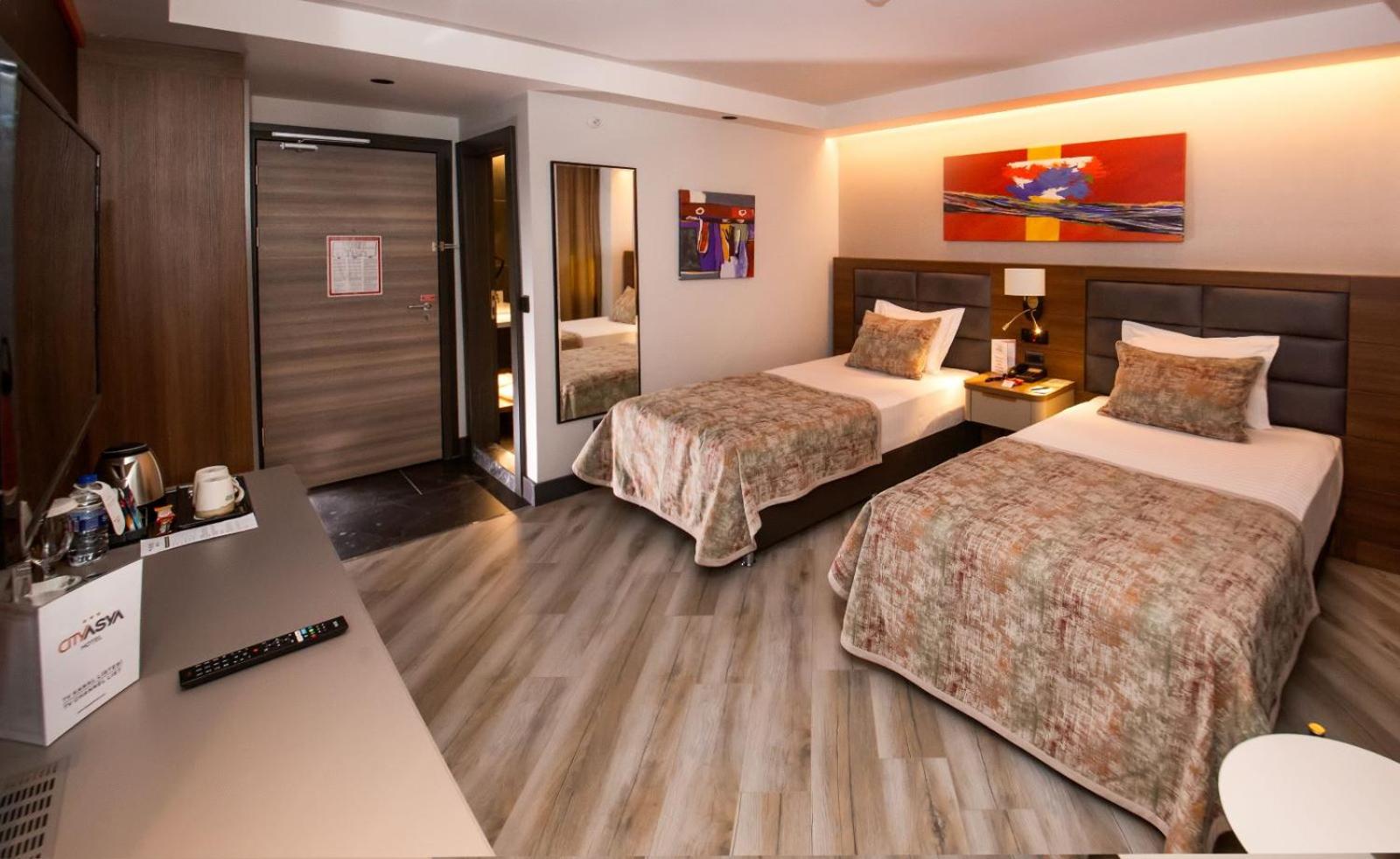 غرفة سوبيريور بسرير مزدوج أو سريرين منفصلين، City Asya Hotel 6/10
