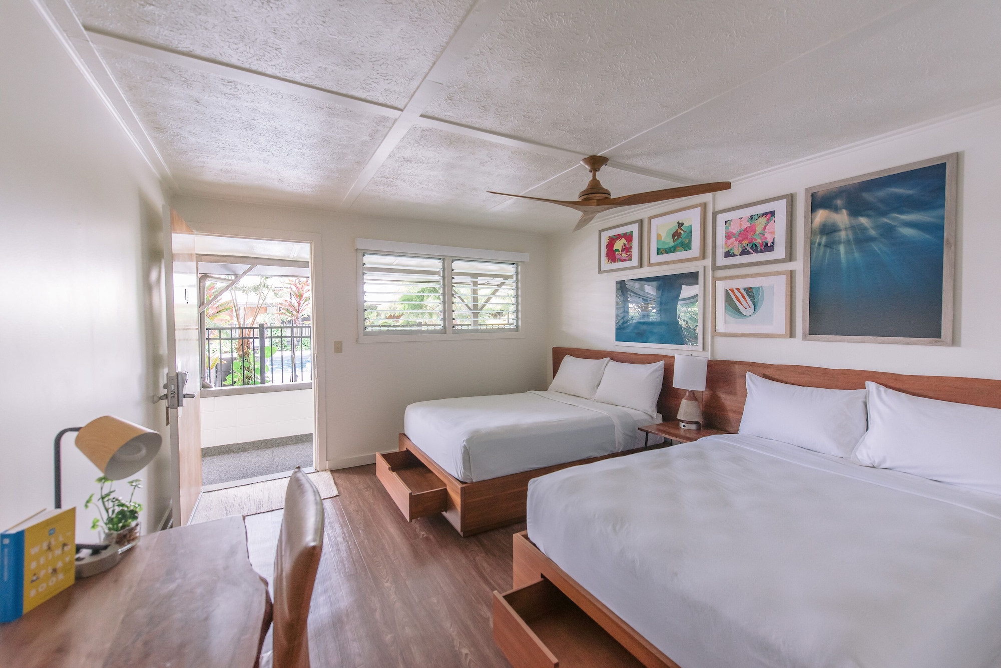 ROOM, 2 DOUBLE BEDS, POOL SIDE, ACCESSIBLE