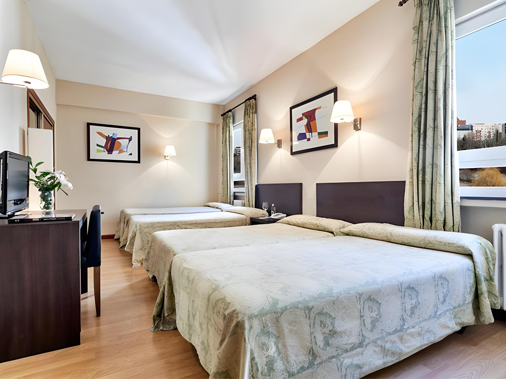 Room, Quadruple, Double Bed, Two Extra Beds