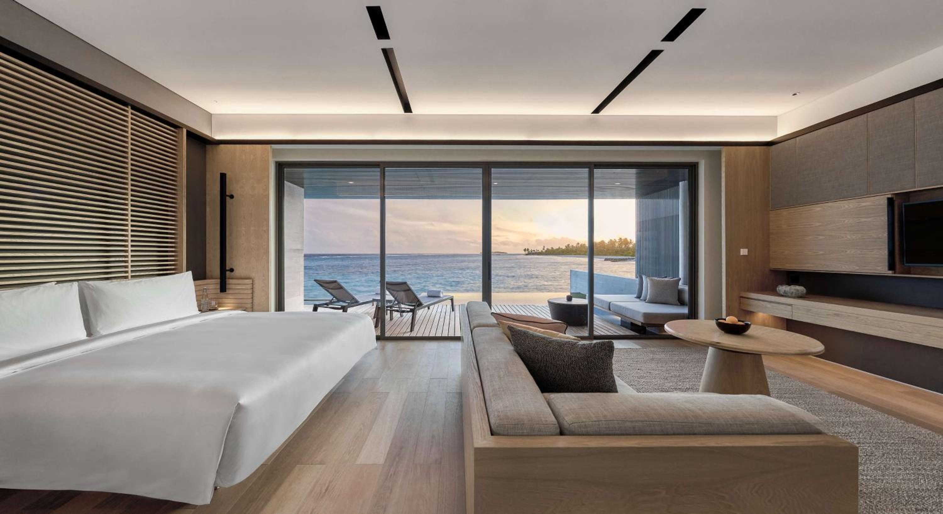 1 Bedroom, Sunset, Villa, King Bed, Over Water View, Private Pool