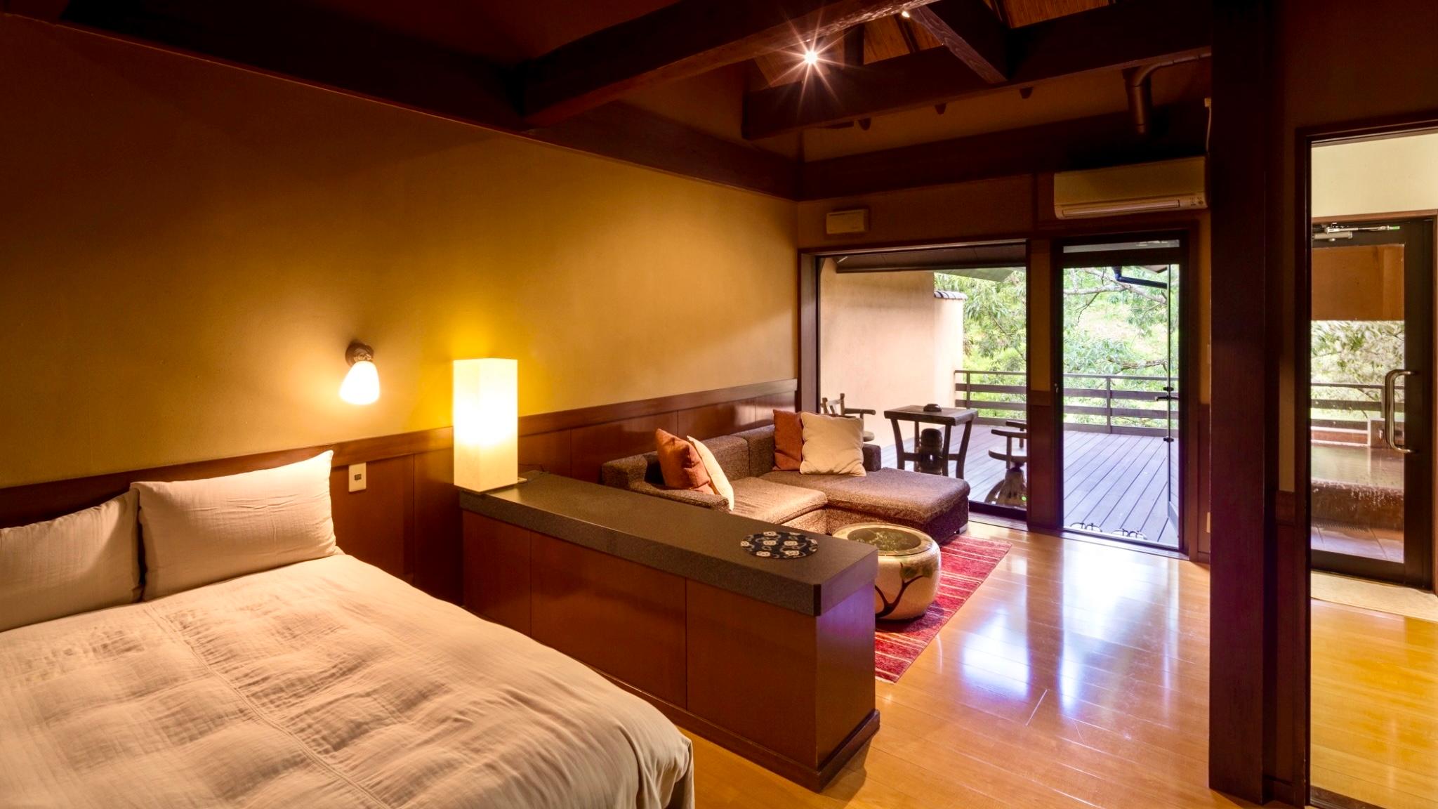 Western, N Room, Superior, Twin Beds, Mountain View