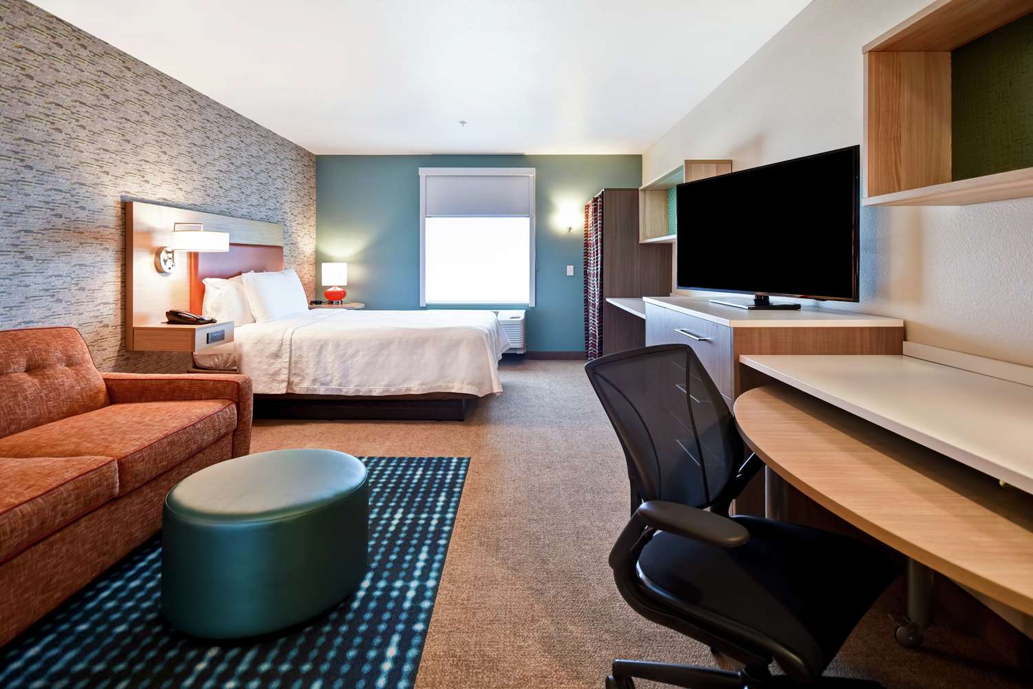 جناح استوديو بسرير كوين لذوي الإعاقة، Home2 Suites by Hilton Victorville, CA 9/9