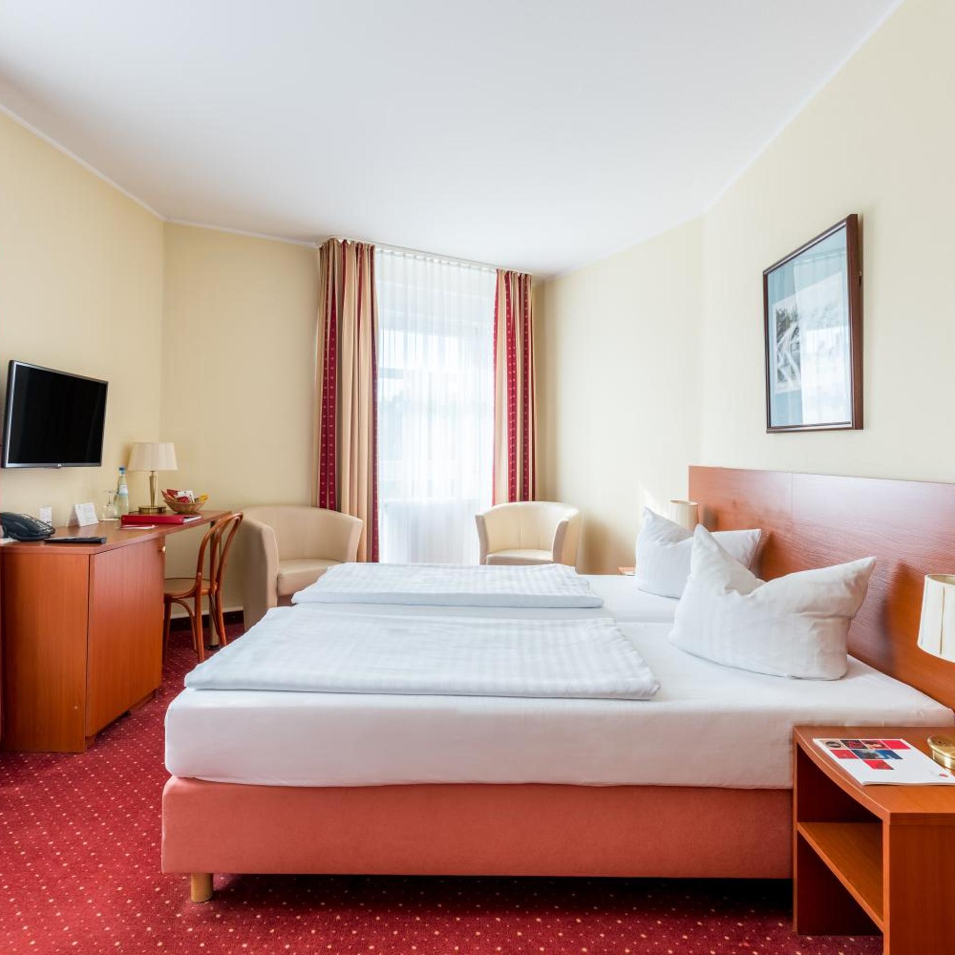 غرفة قياسية مزدوجة، Azimut Hotel Dresden 3/10
