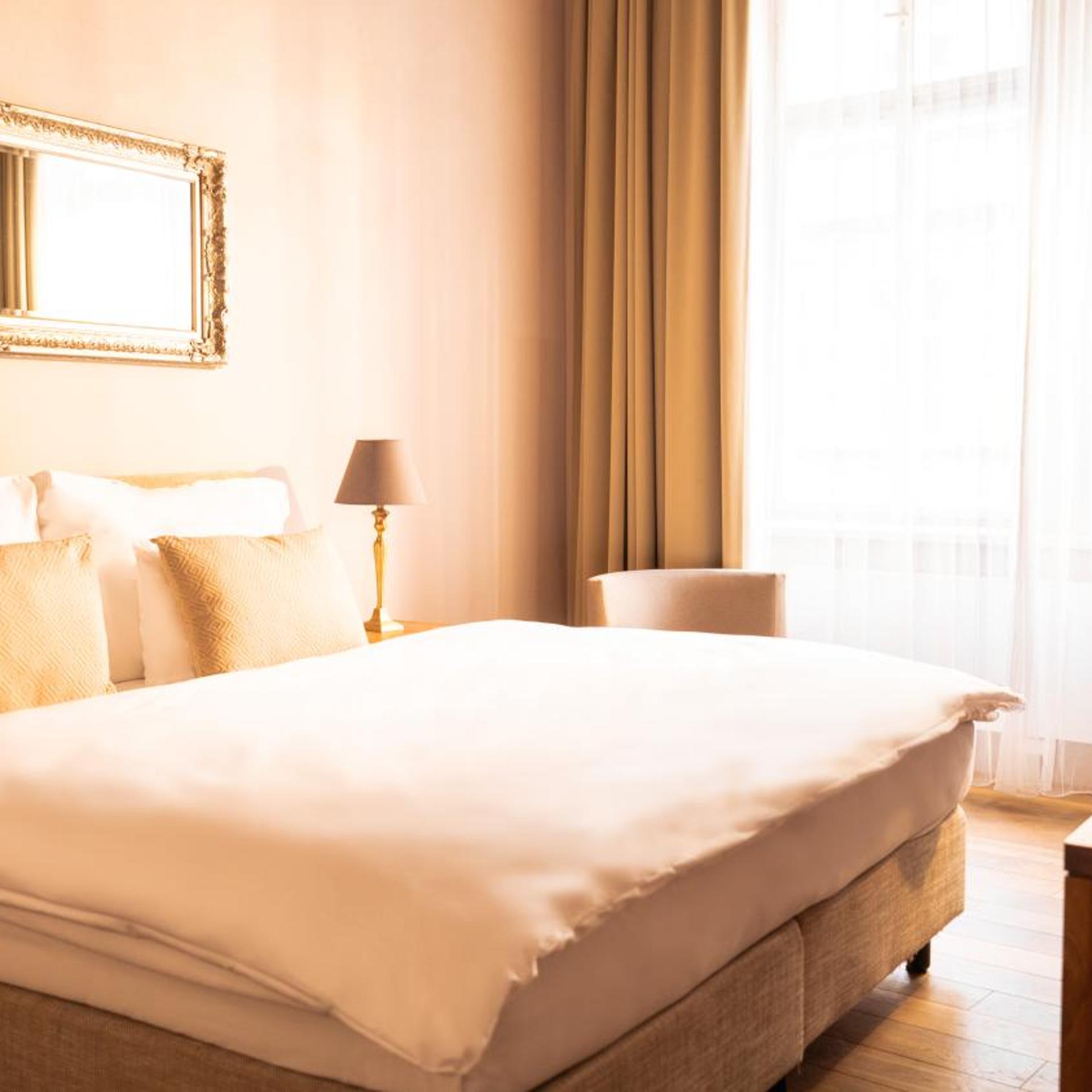 غرفة ديلوكس بسرير مزدوج أو سريرين منفصلين، Hotel Golden Key Prague 6/10