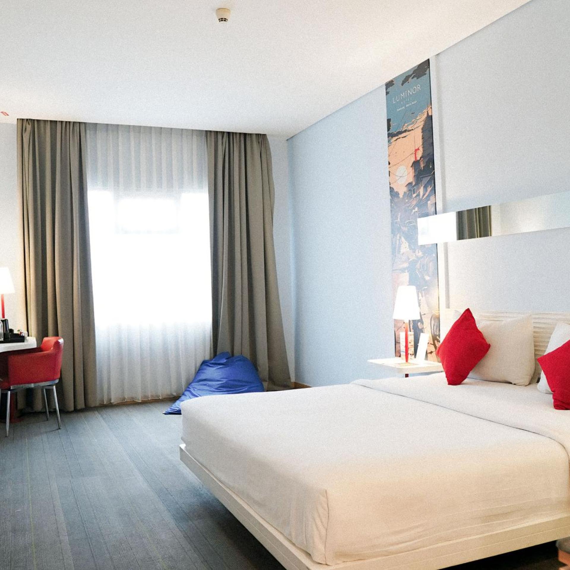 غرفة تنفيذية بسرير مزدوج، Luminor Hotel Metro Indah Bandung 2/10