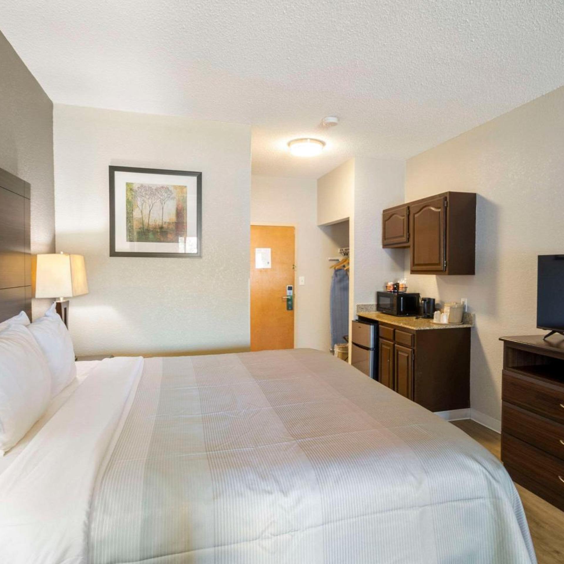 Efficiency, Suite, King Bed