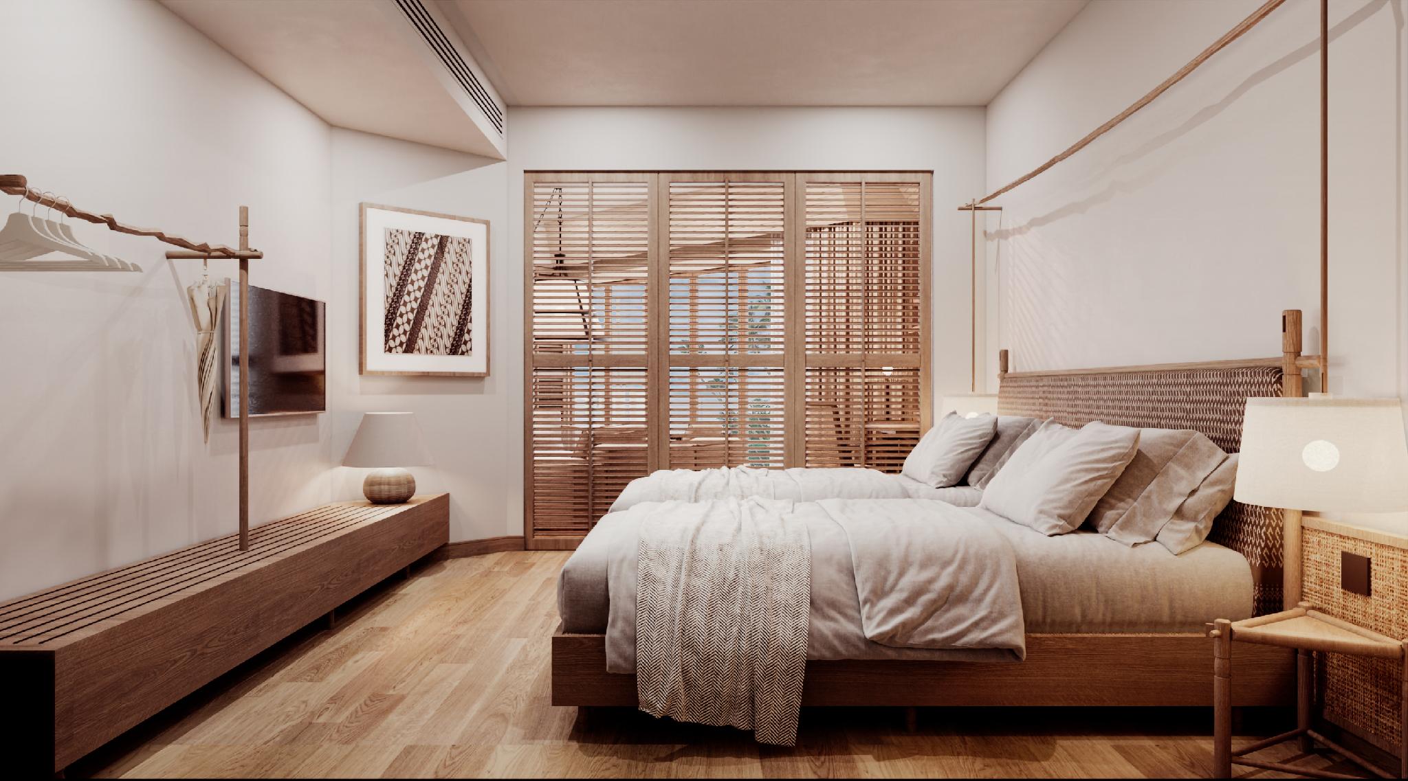 Premier, Suite, 2 King Beds, Sea View