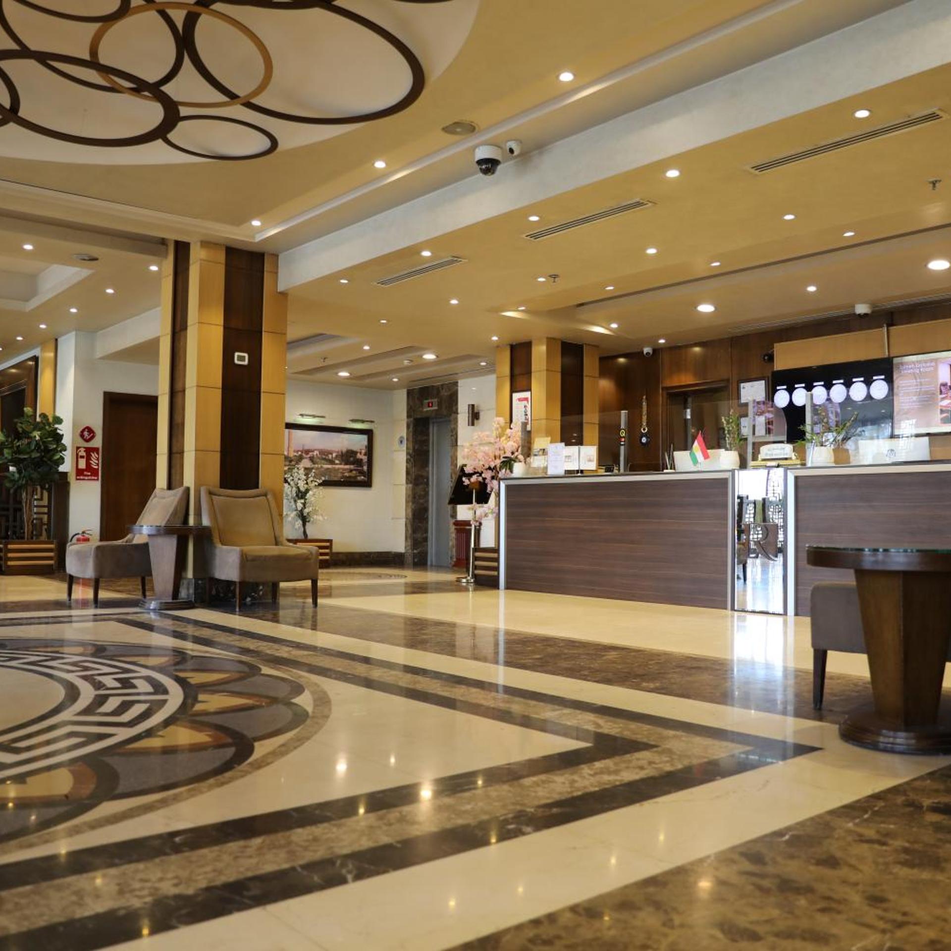 Lobby at LA ROCHE HOTEL, ERBIL