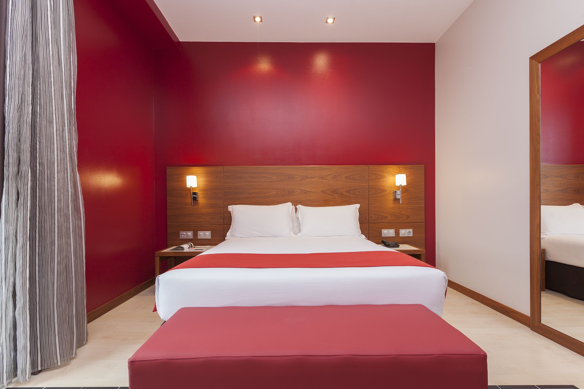 URBAN, STYLE, DOUBLE BED, CITY VIEW