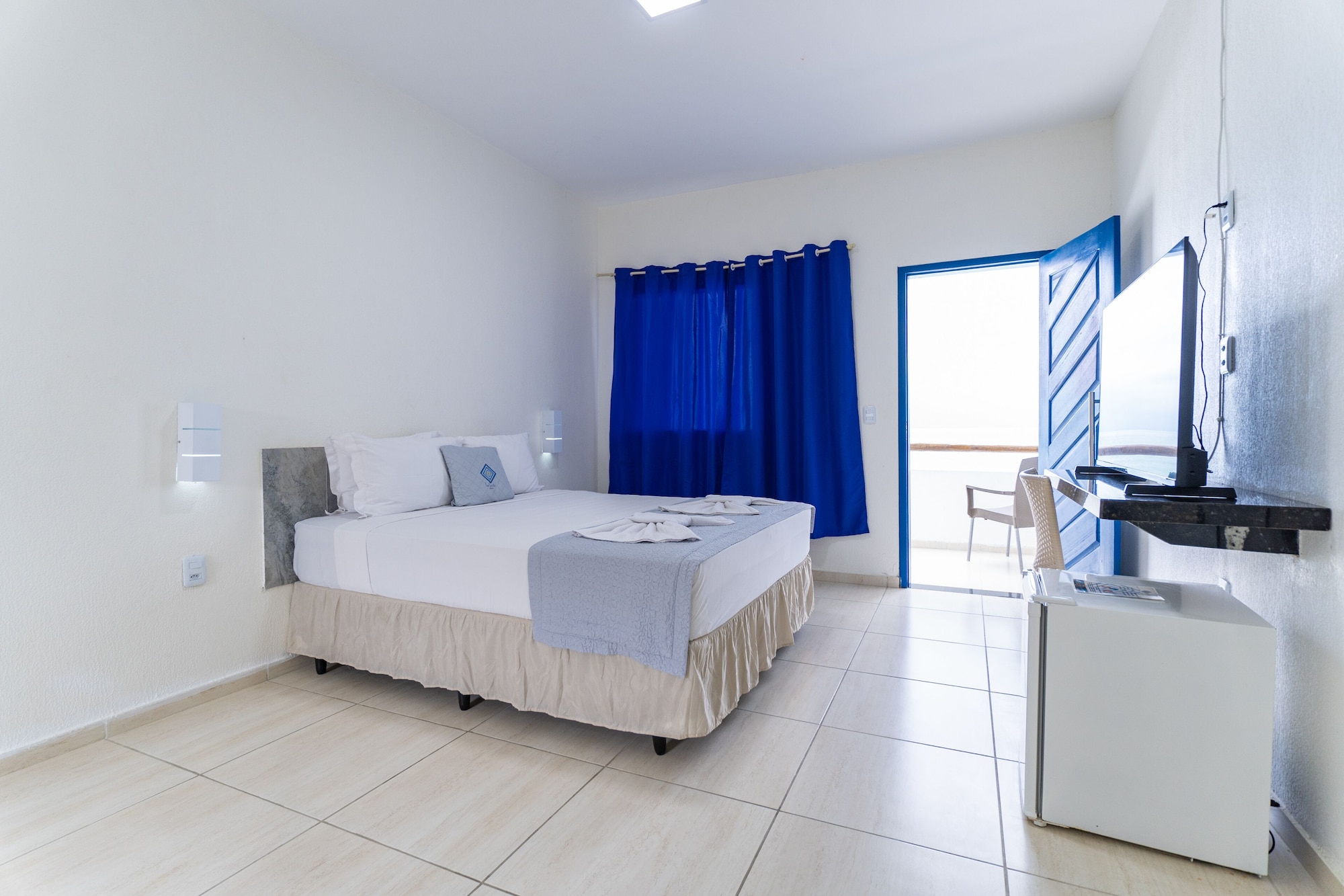 غرفة سوبيريور بسريرين منفصلين بشرفة، La Suite Praia 9/10