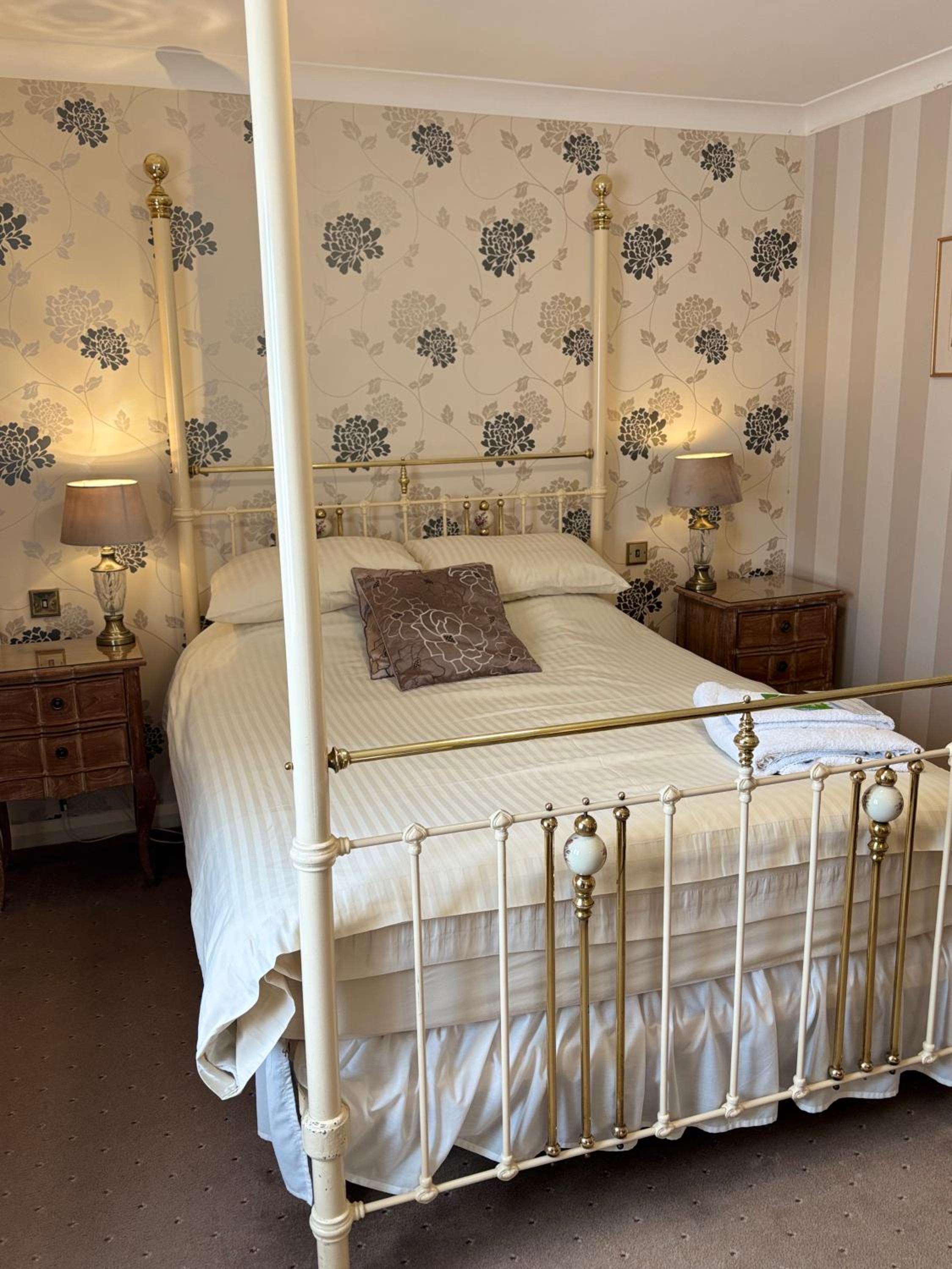 غرفة سوبيريور بسرير مزدوج بحوض استحمام، Albright Hussey Manor 2/4