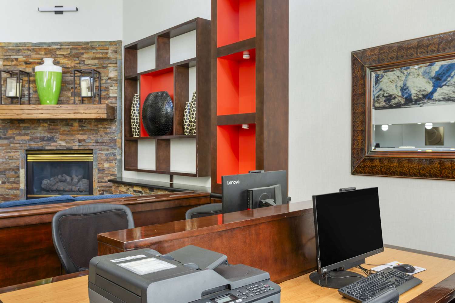 work area