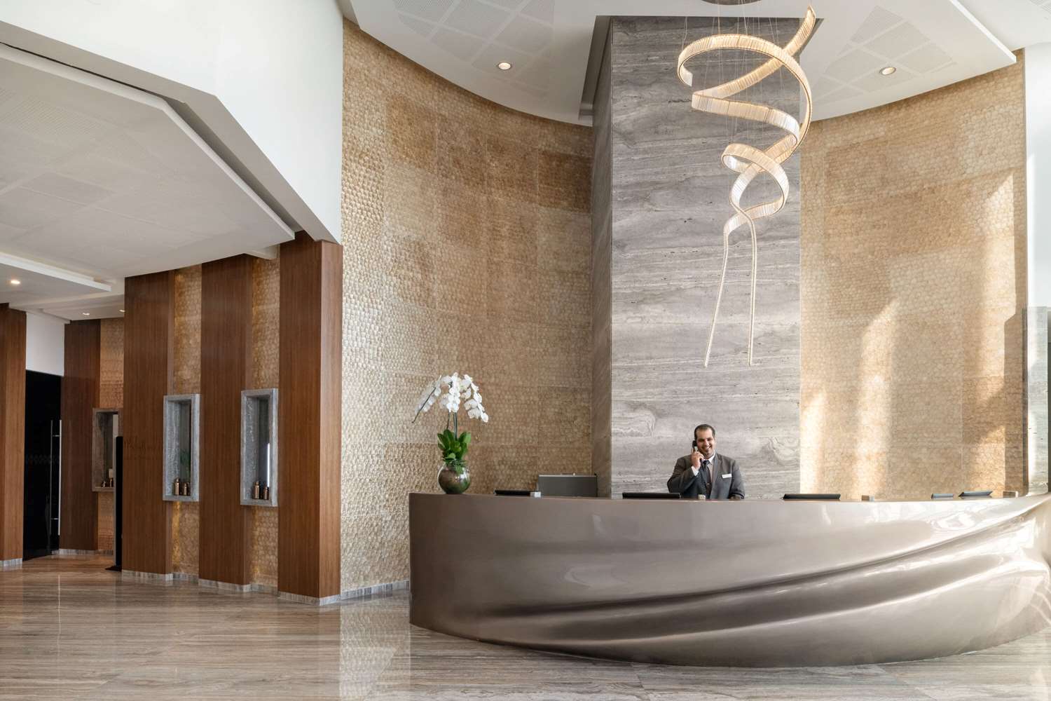 Lobby at Wyndham Grand Manama, MANAMA