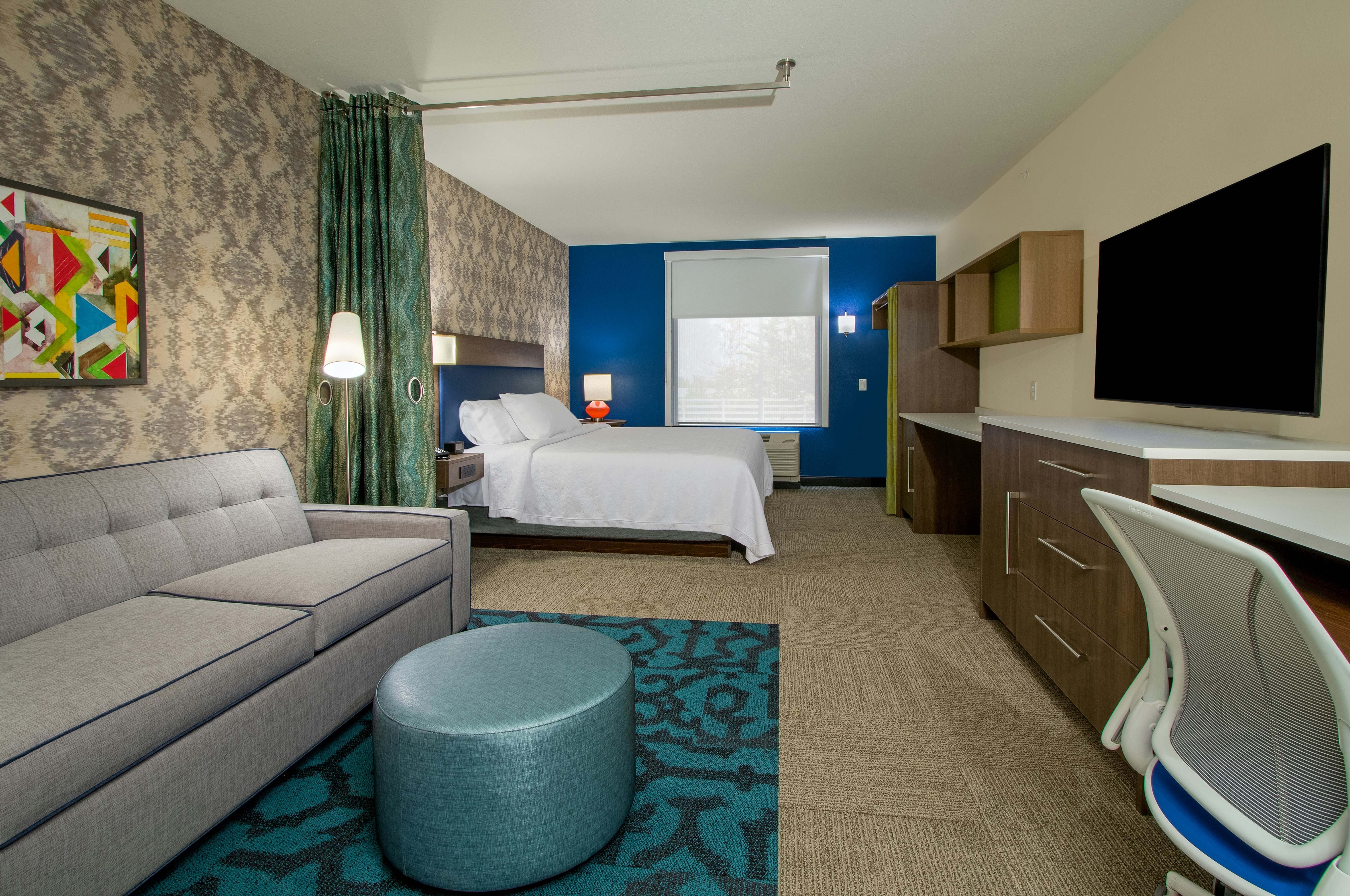 جناح استوديو بسرير كينج، Home2 Suites By Hilton Grove City Columbus Oh 2/5