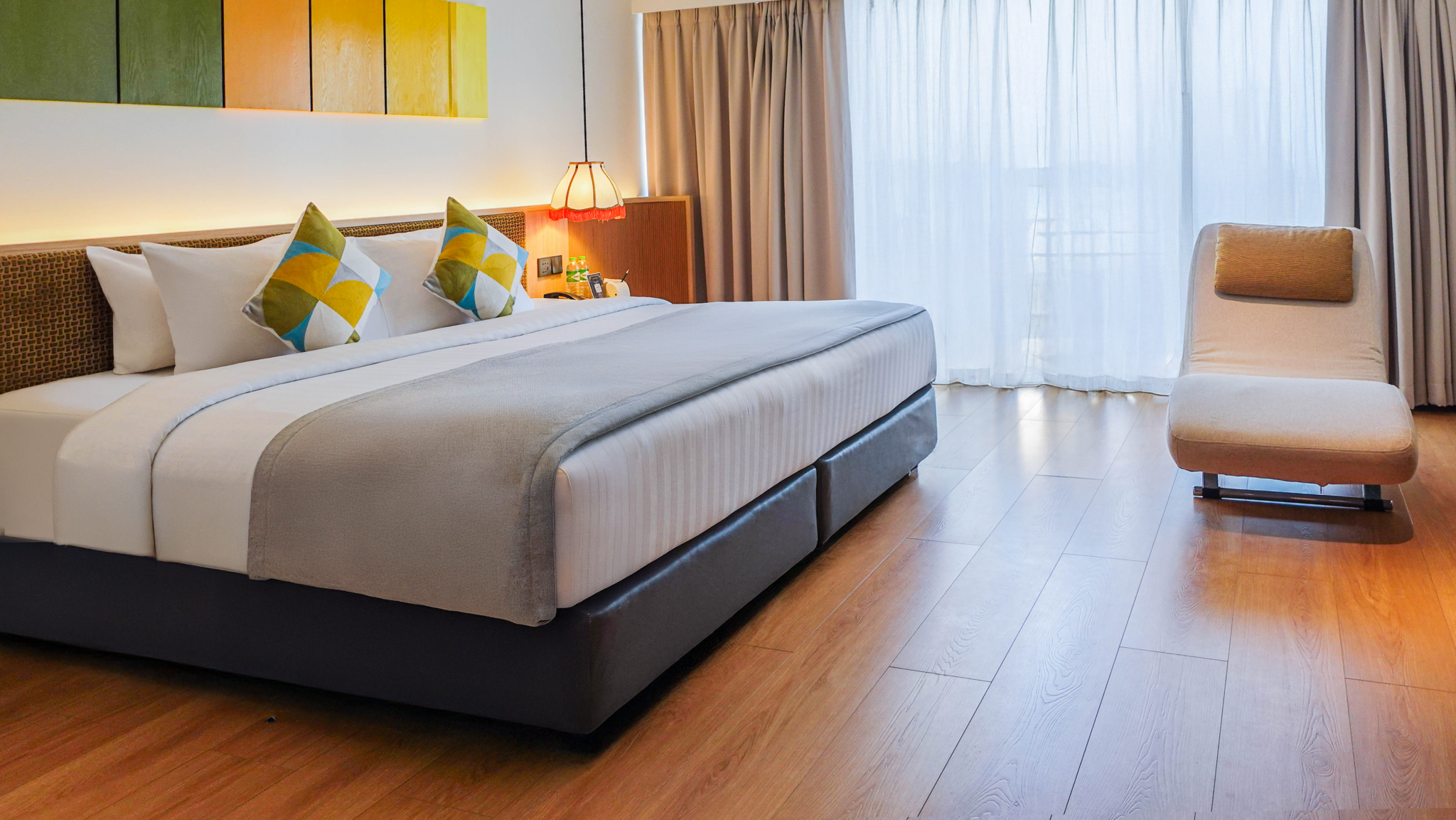Glow, Penthouse, Suite, Twin Beds, Balcony