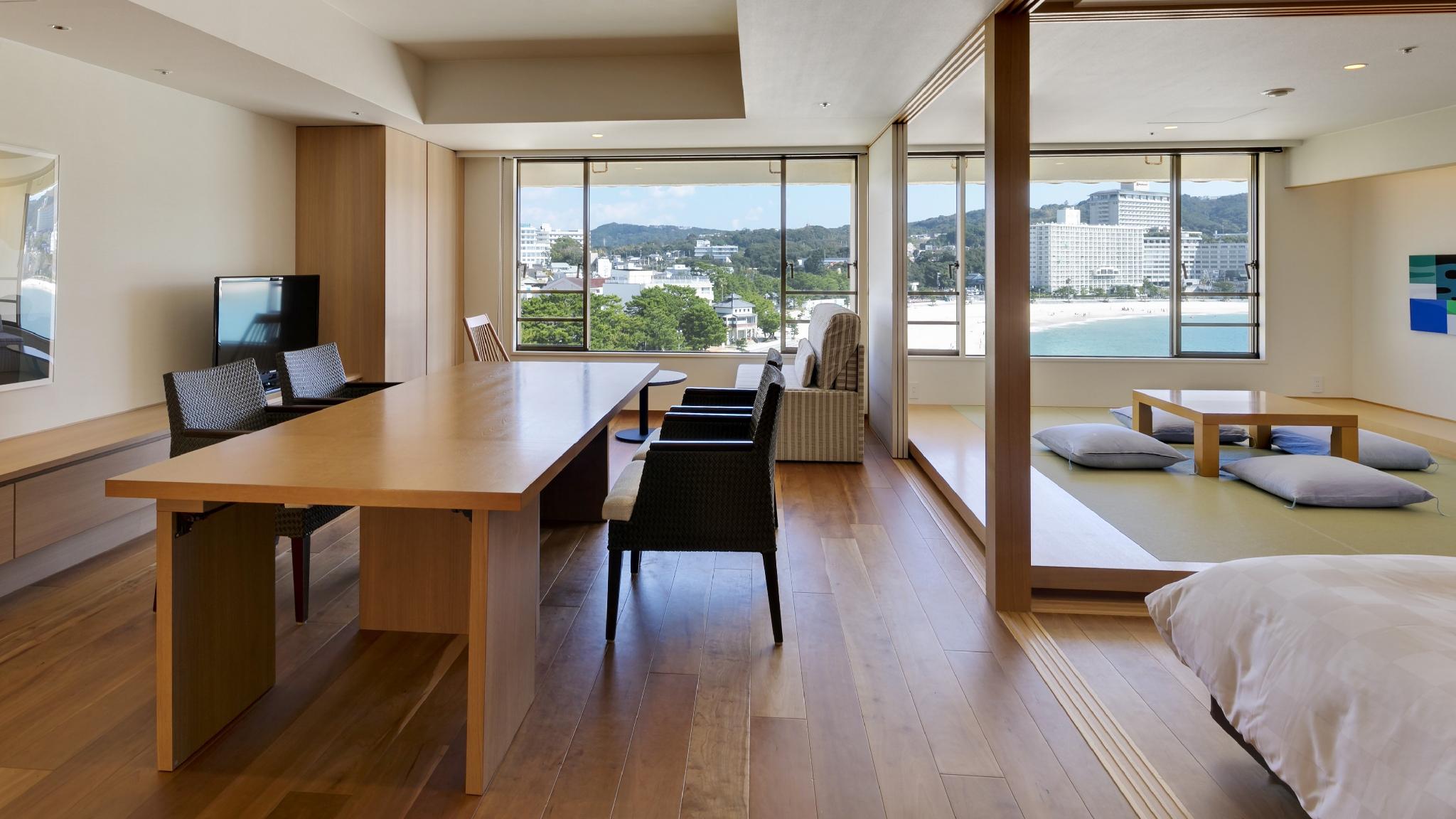 Japanese Western, Twin Beds, Ocean View, Royal Floor