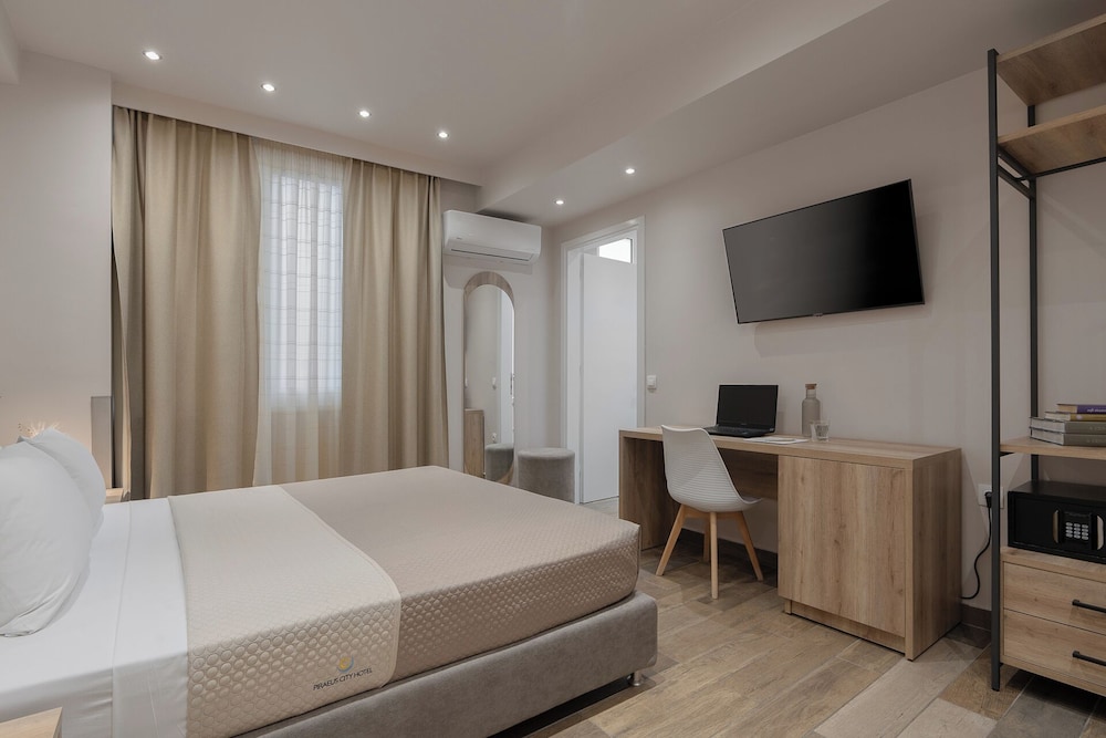 غرفة بسريرين منفصلين، Piraeus City Hotel 7/10