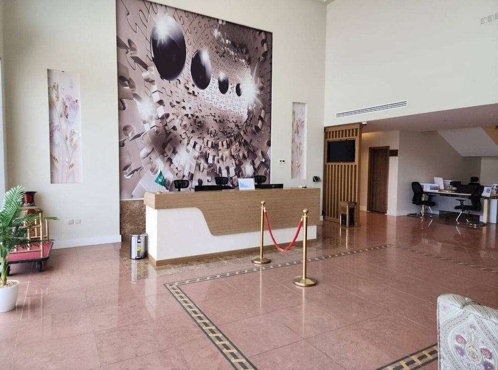 Lobby at Al Fal Hotel, DUBA