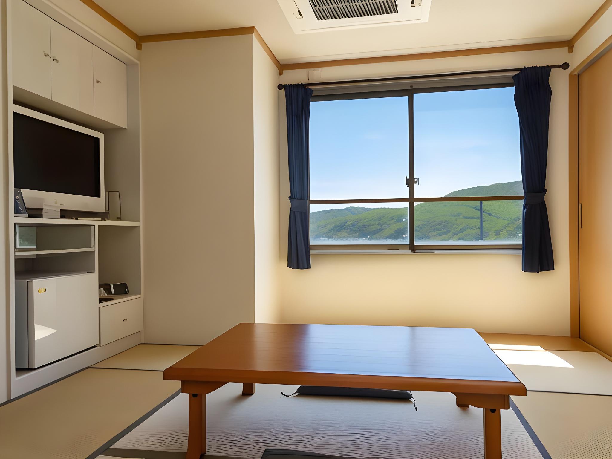 Semi Room, Japanese Western, Moderate, Futon Bed, Semi Double Bed