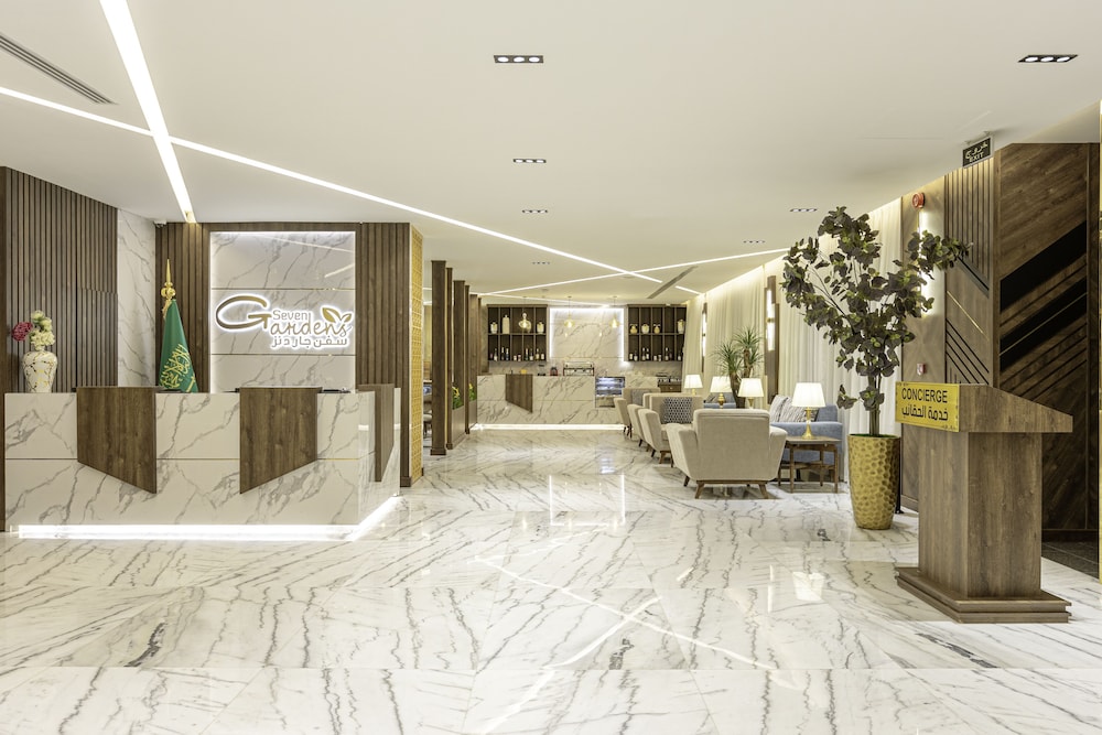 Lobby at Seven Gardens Riyadh Hotel, RIYADH