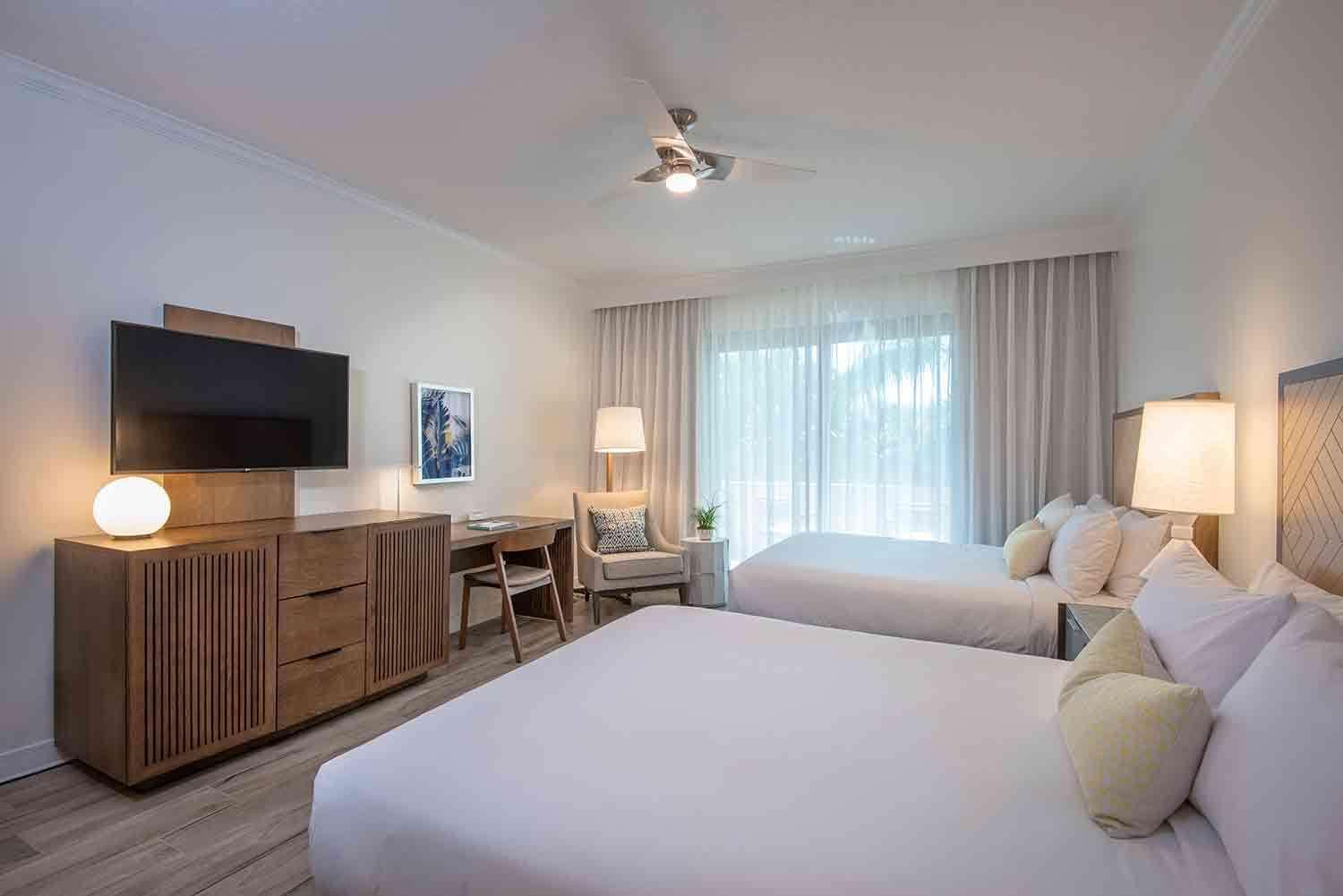 غرفة بسريرين كوين، Hawks Cay Resort 3/7
