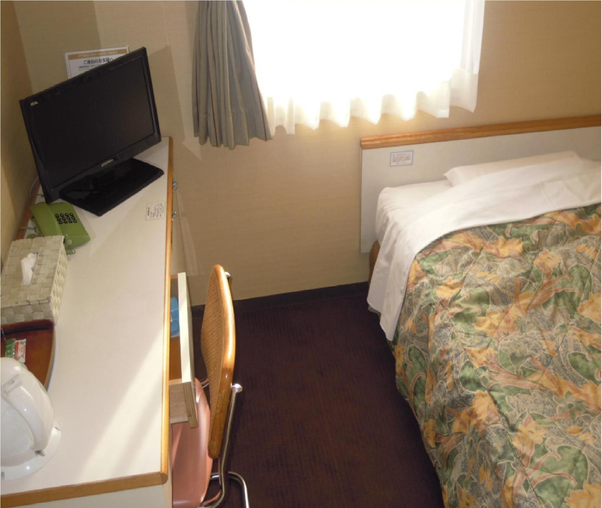 غرفة ديلوكس مفردة بسرير فردي للمدخنين، Niigata Park Hotel 2/3