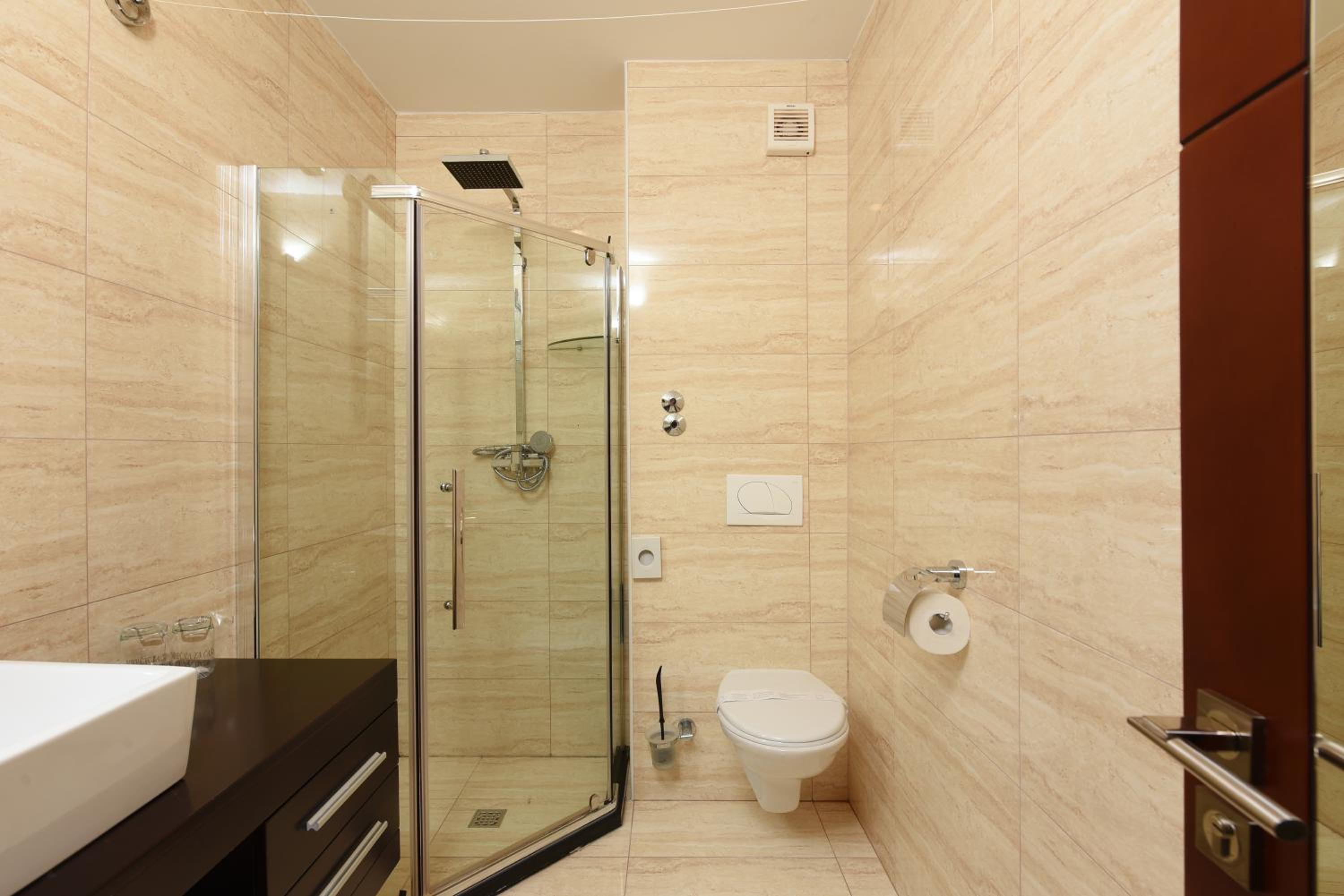 غرفة بسرير مزدوج بإطلالة على الحديقة، Hotel Park Smokva 9/10