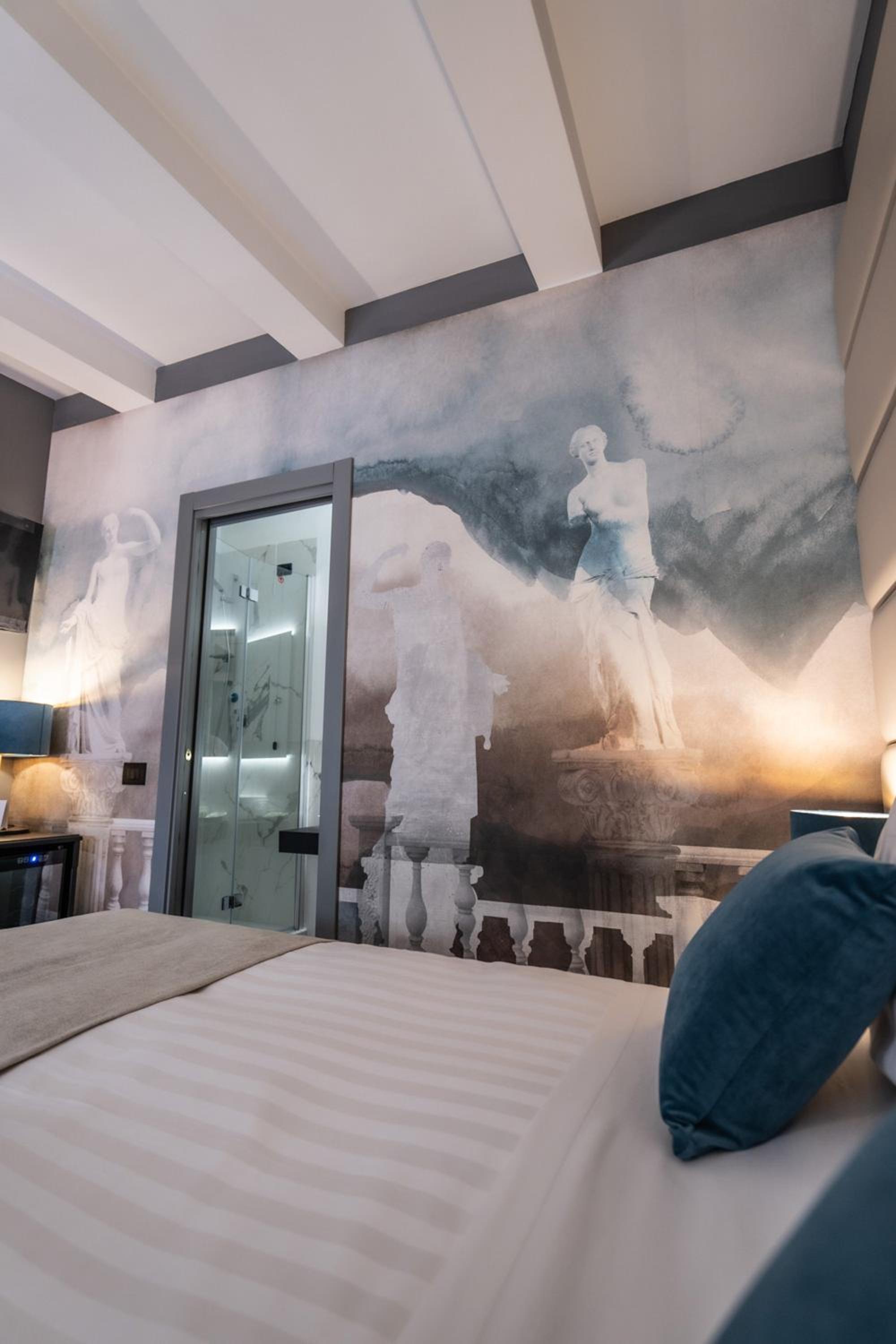 غرفة بسرير مزدوج بشرفة، Relais Manzoni 5/10