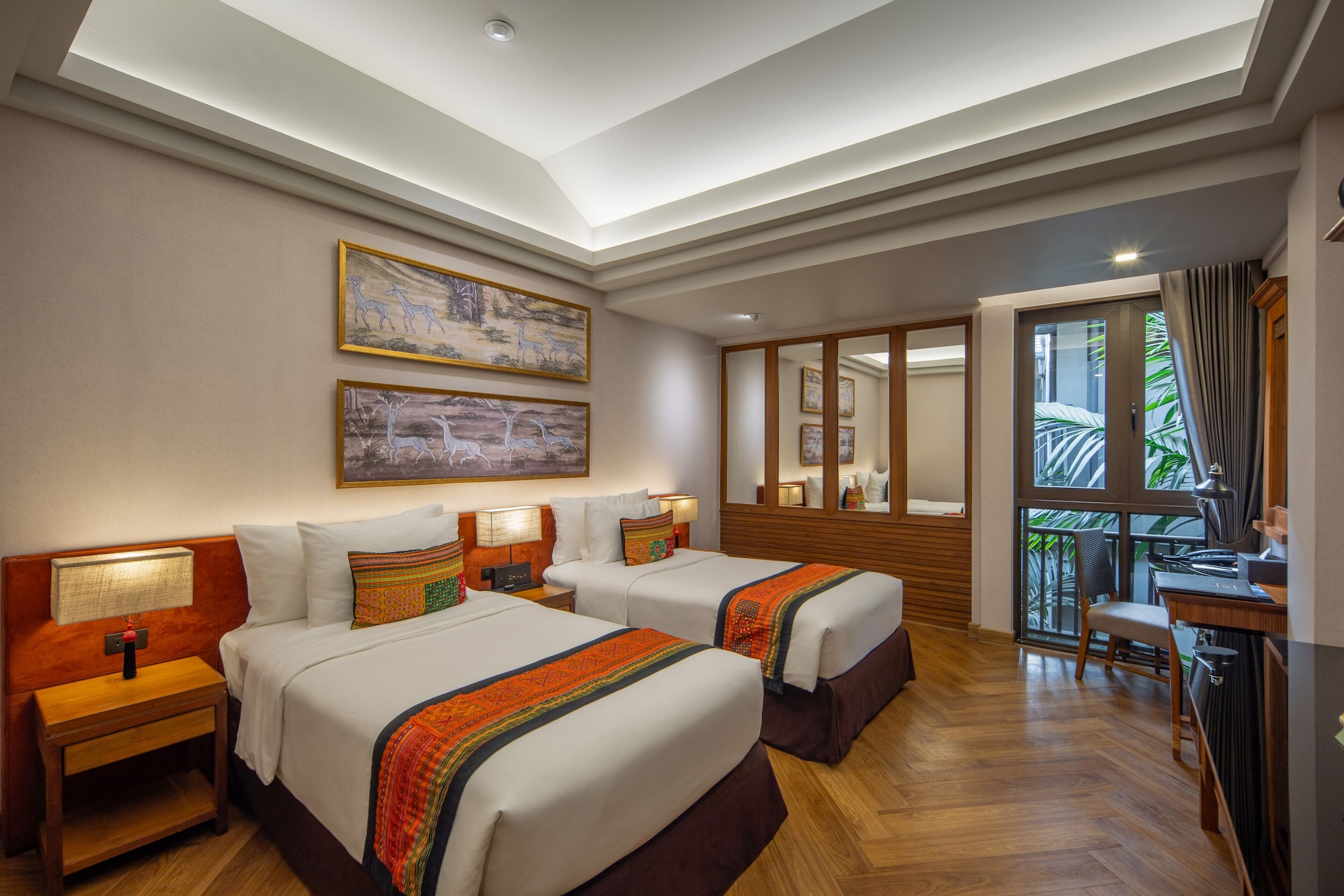 Deluxe, Twin Beds, No Balcony