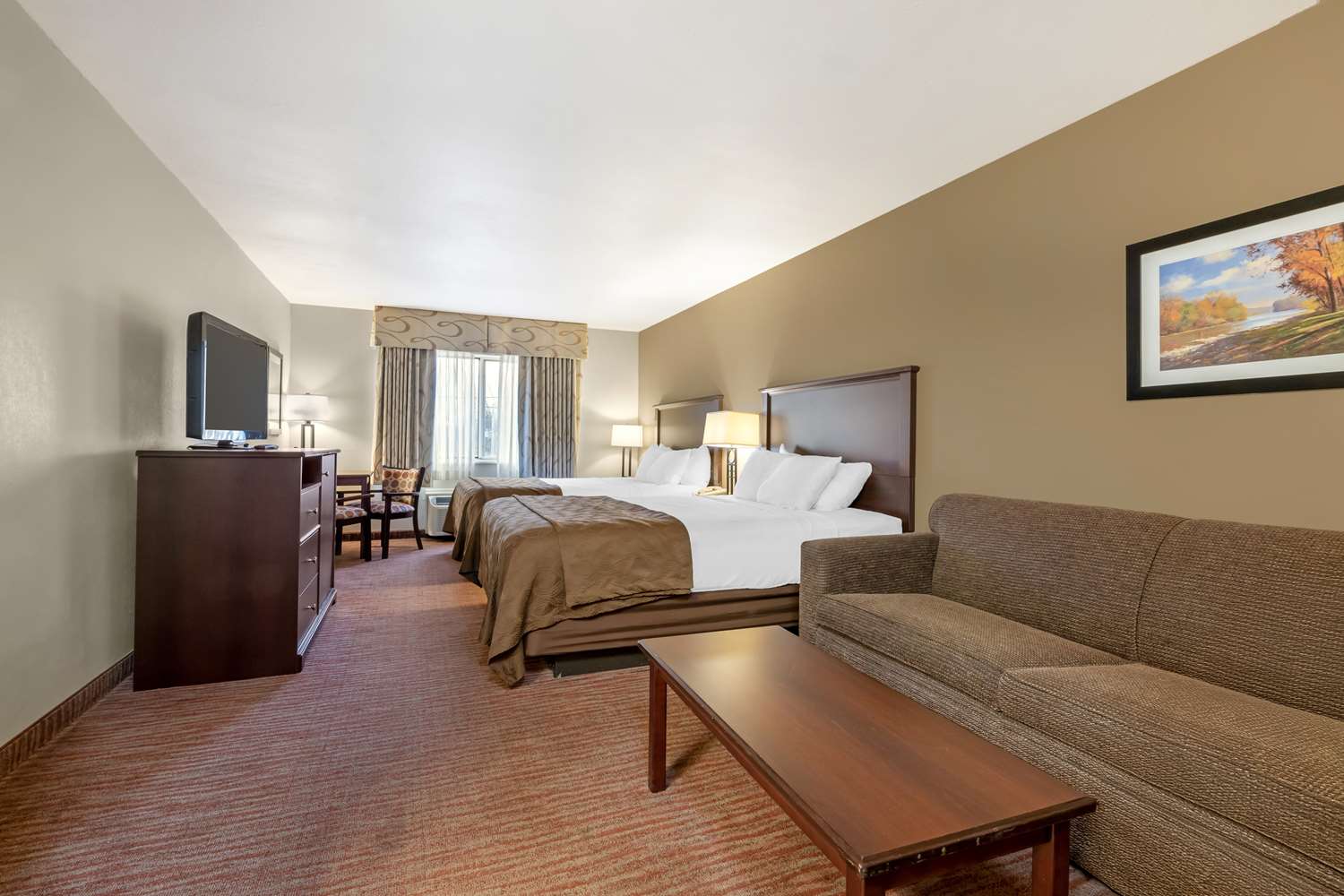 Room, 2 Queen Beds, Sofa