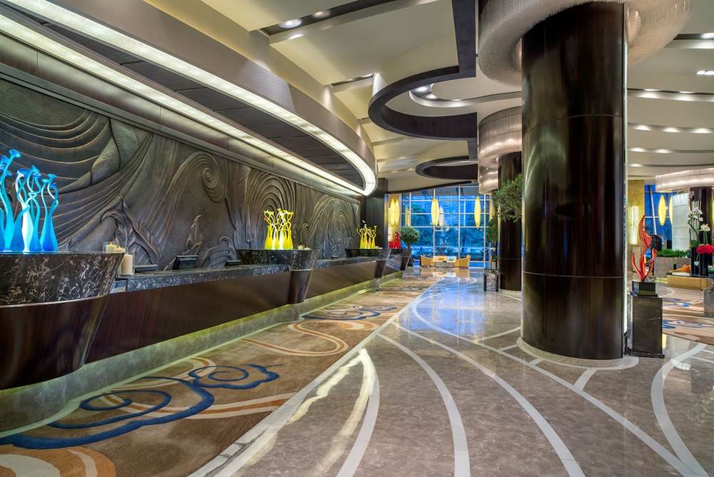 Lobby at Grand Kempinski Hotel Shanghai, SHANGHAI