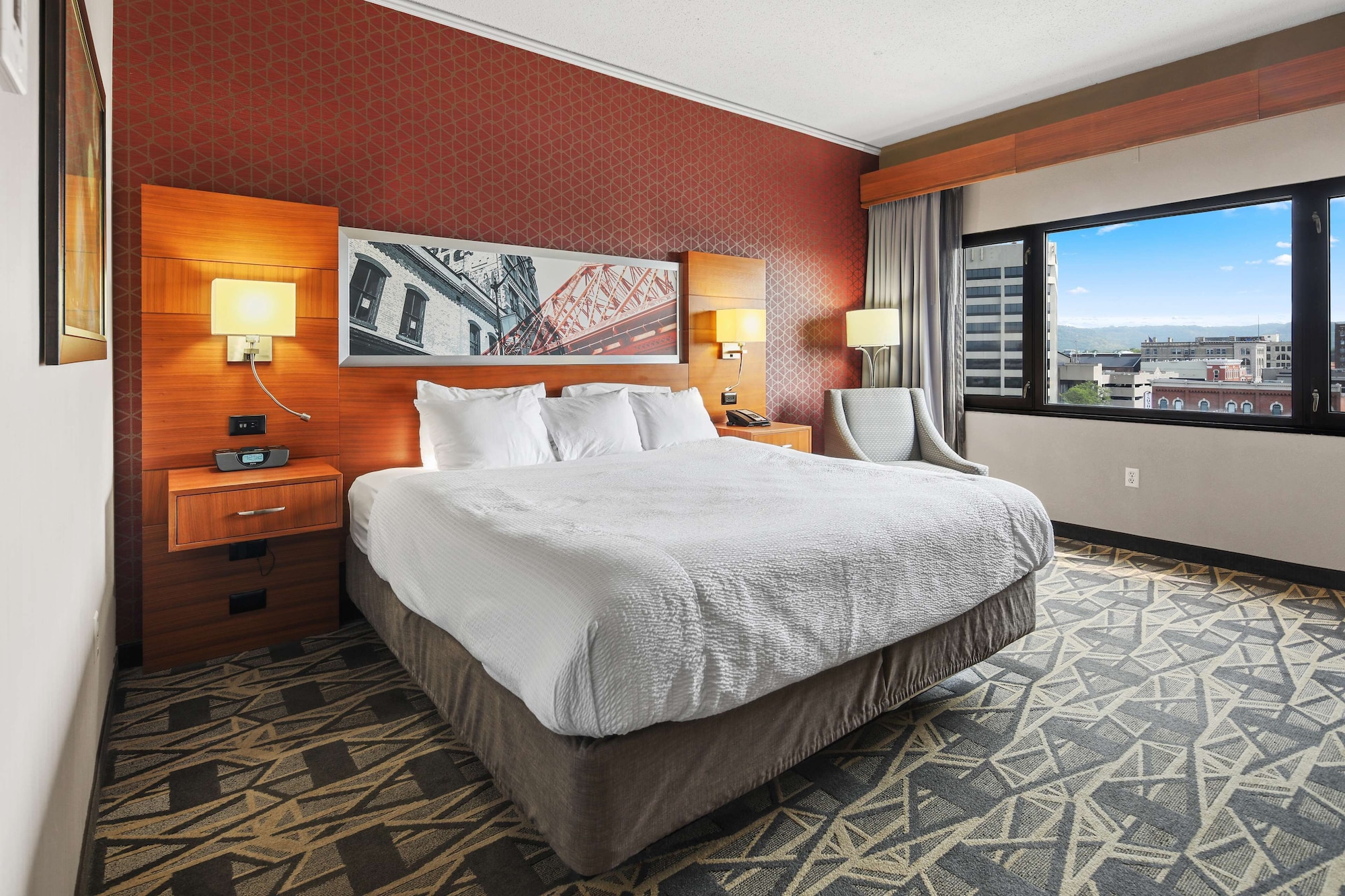 غرفة بسرير كينج، Radisson Hotel La Crosse 6/10