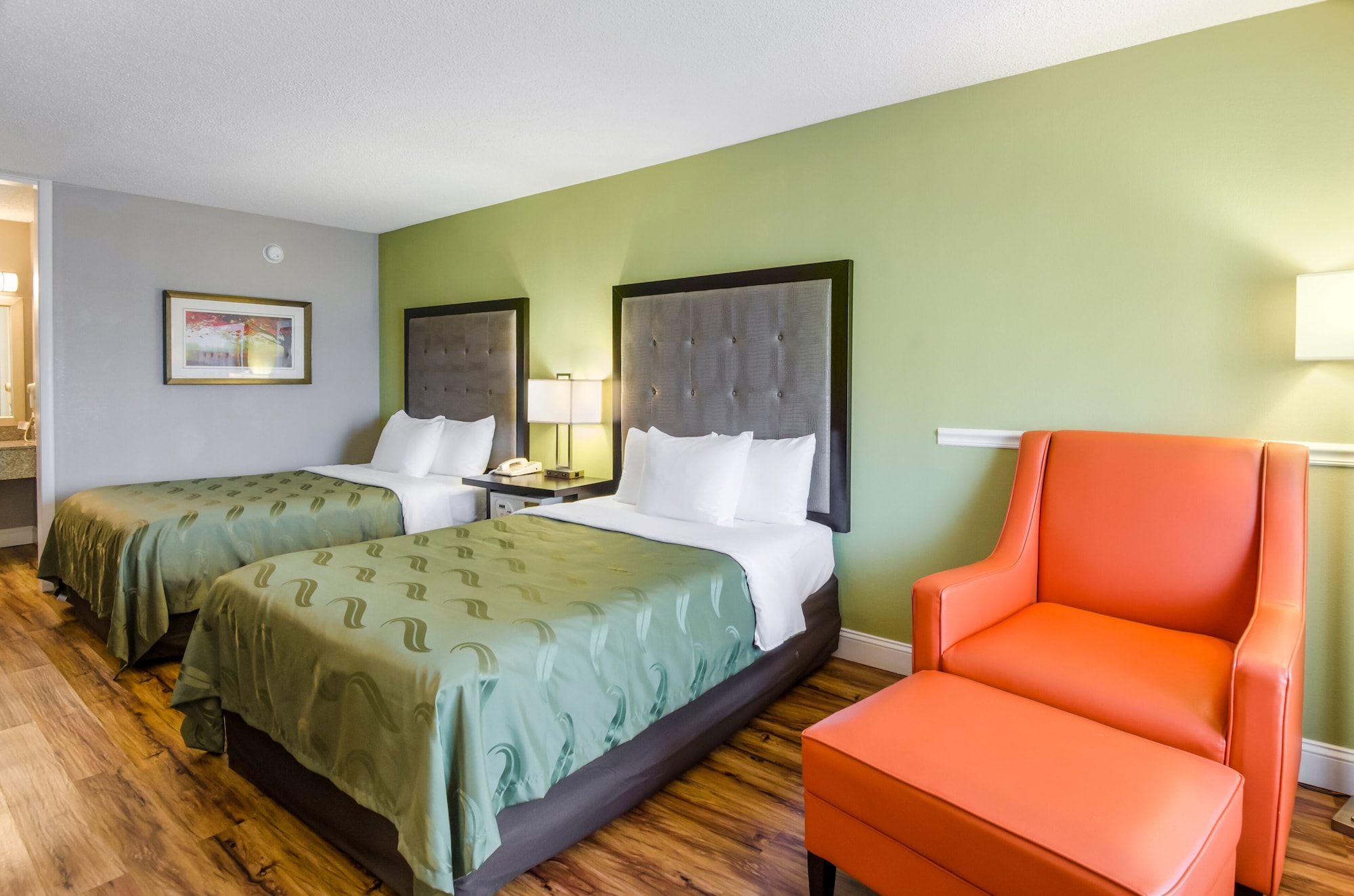 ROOM, 2 DOUBLE BEDS, SMOKING