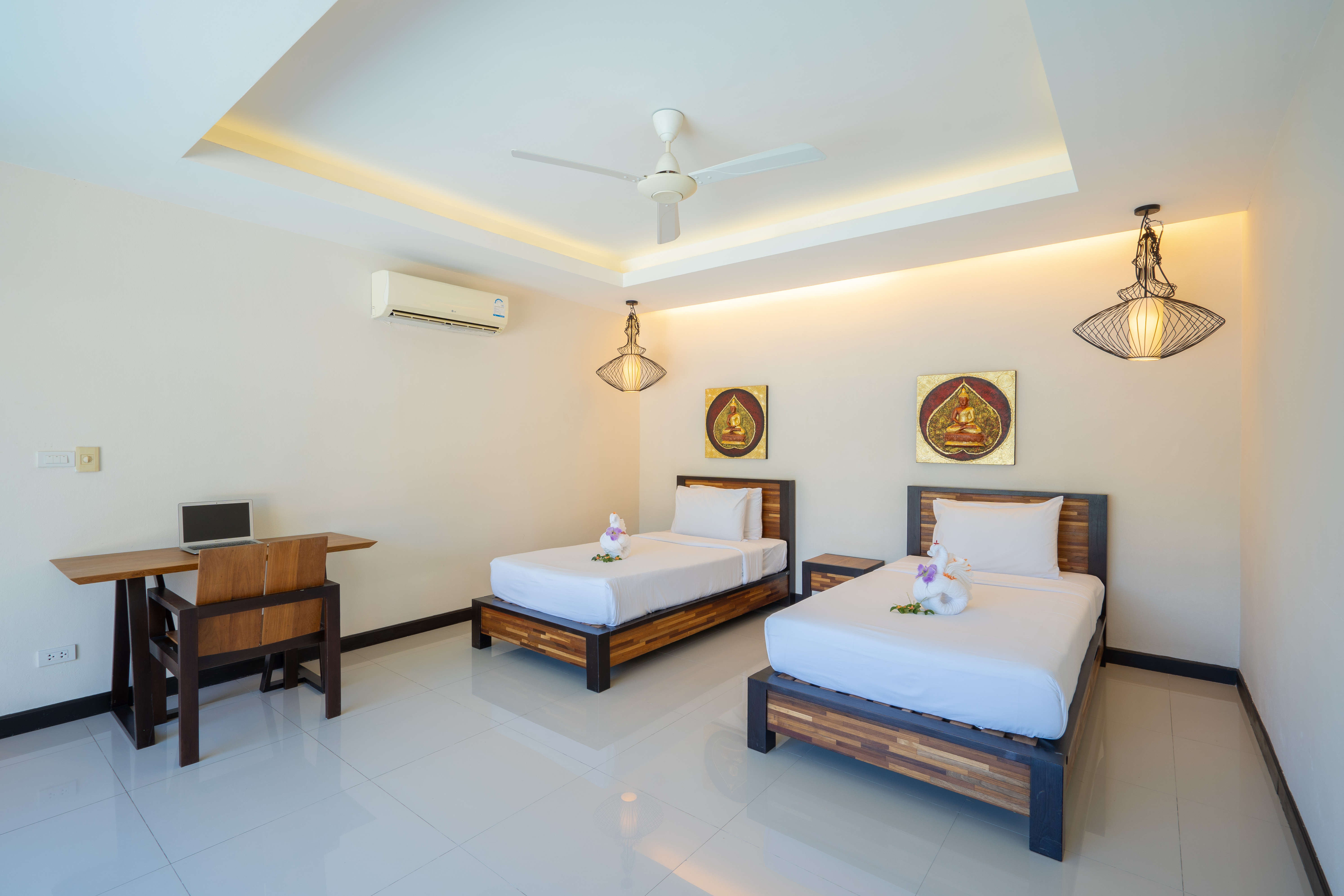 3 Bedrooms, Grand, Garden, Deluxe, Pool Side، Layantara Resort 3/5