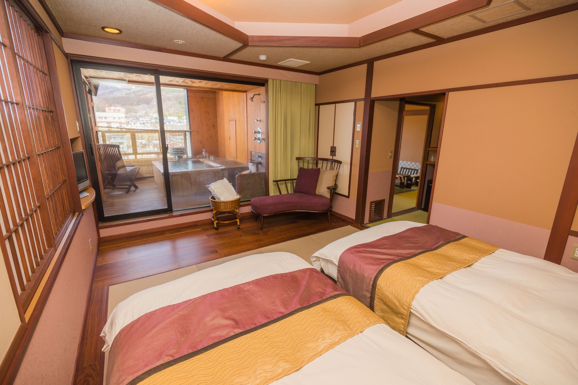 JAPANESE WESTERN, SUITE, OUTDOOR BATH