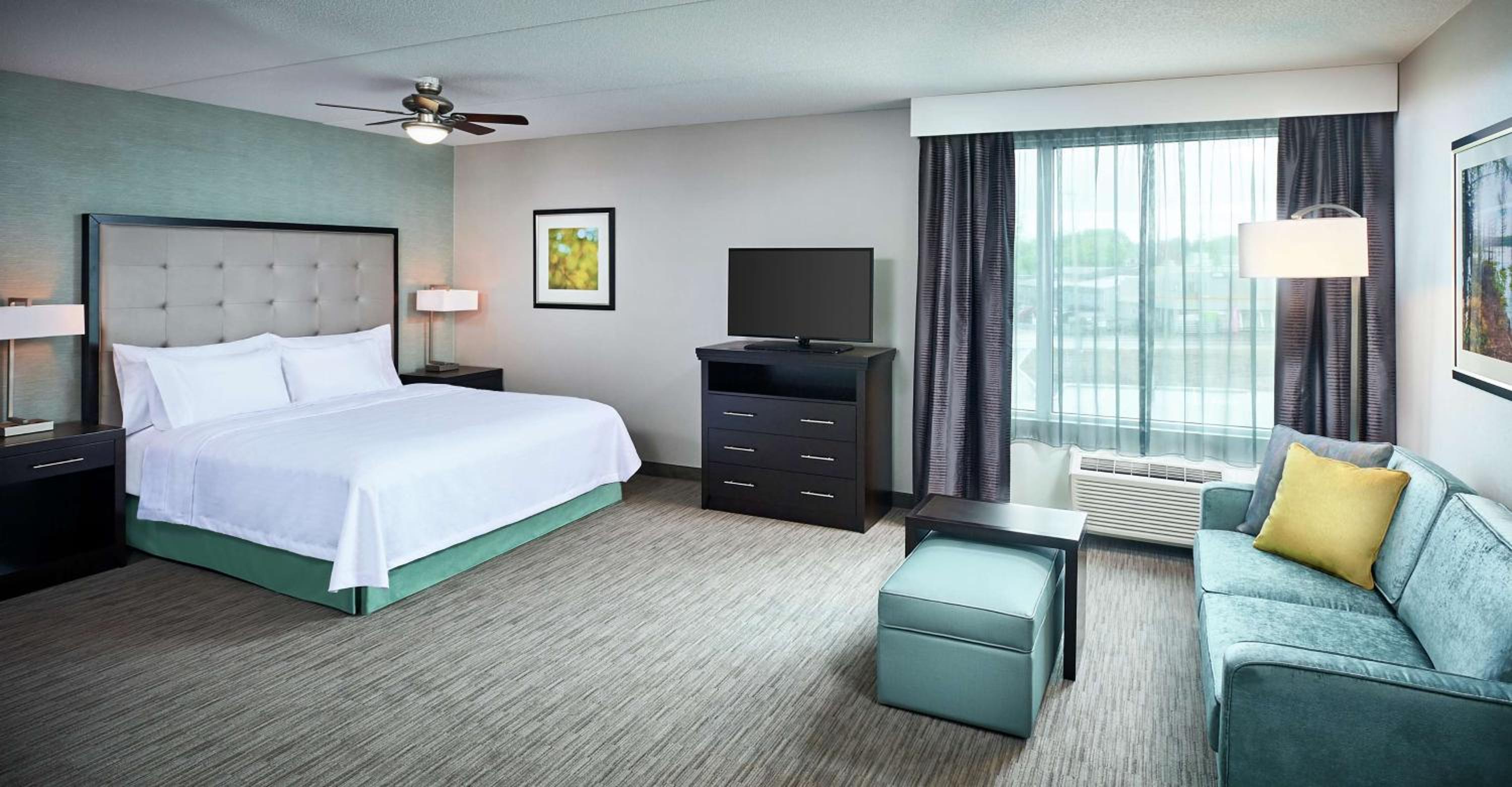 Studio, King Bed, Sofa, Accessible
