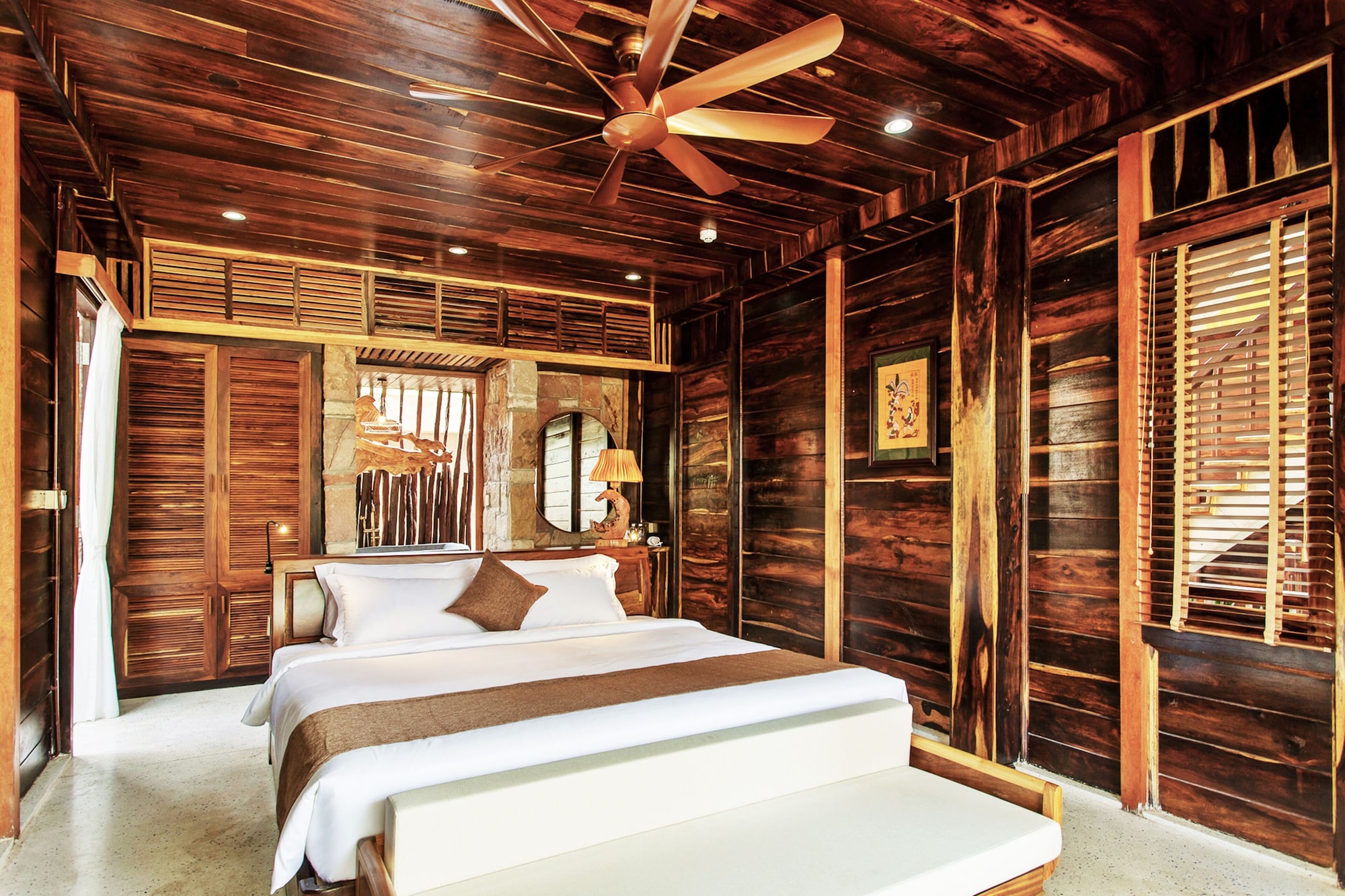 Jungle, Premium, Bungalow, King Bed