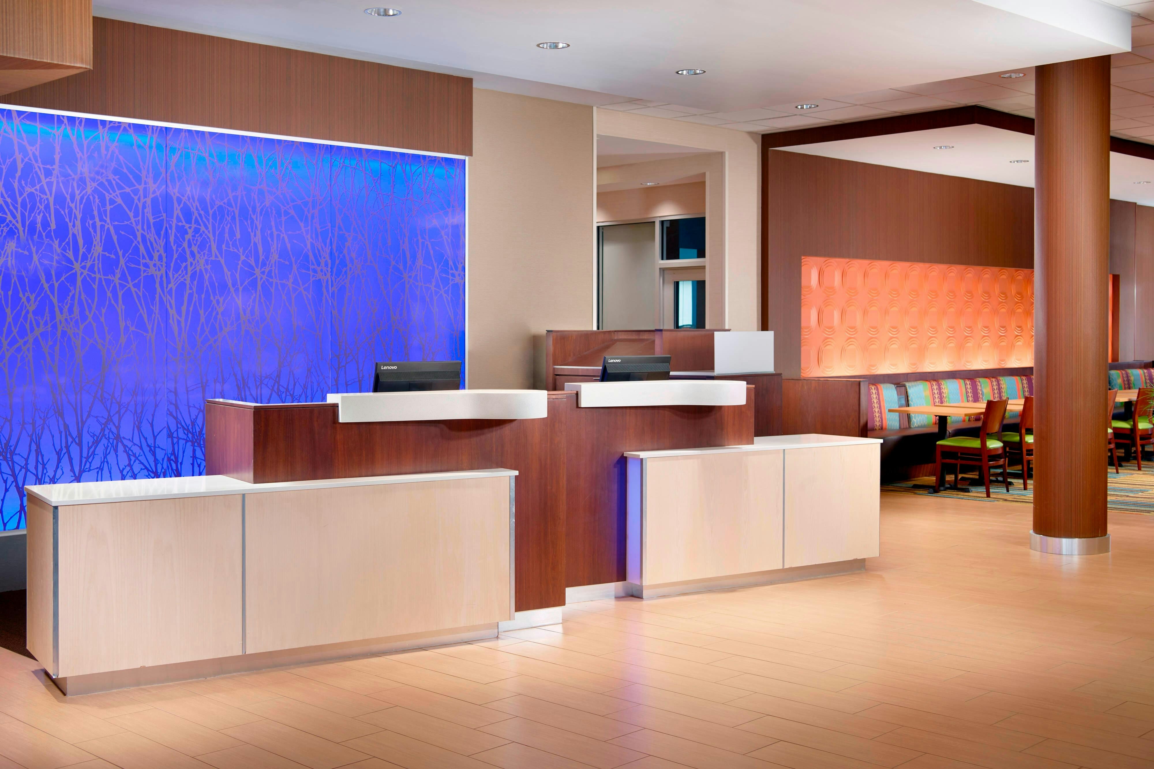 Lobby at Fairfield Inn And Suites By Marriott Hendersonville Flat Rock, FLAT ROCK - NC