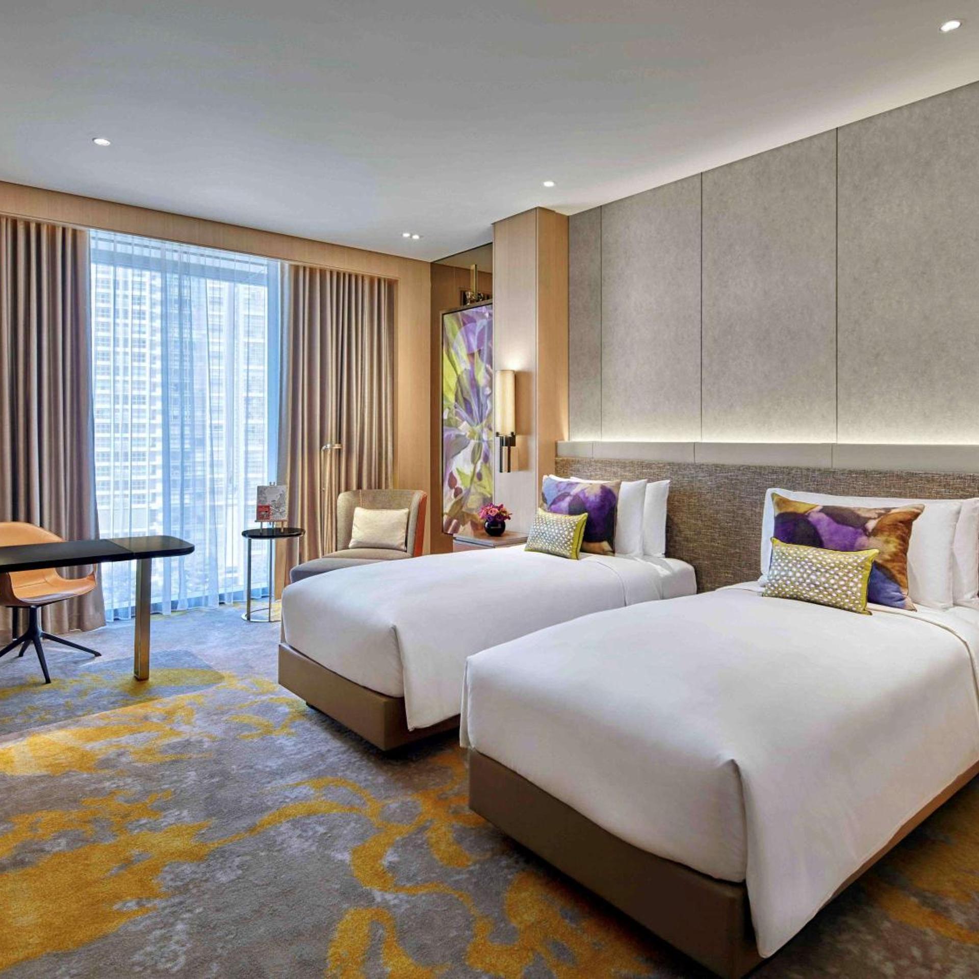 Heritage, Premium, Luxury, Twin Beds, with View, High Floor